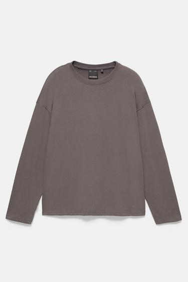 Heavy weight relaxed fit T-shirt — Anthracite grey 5