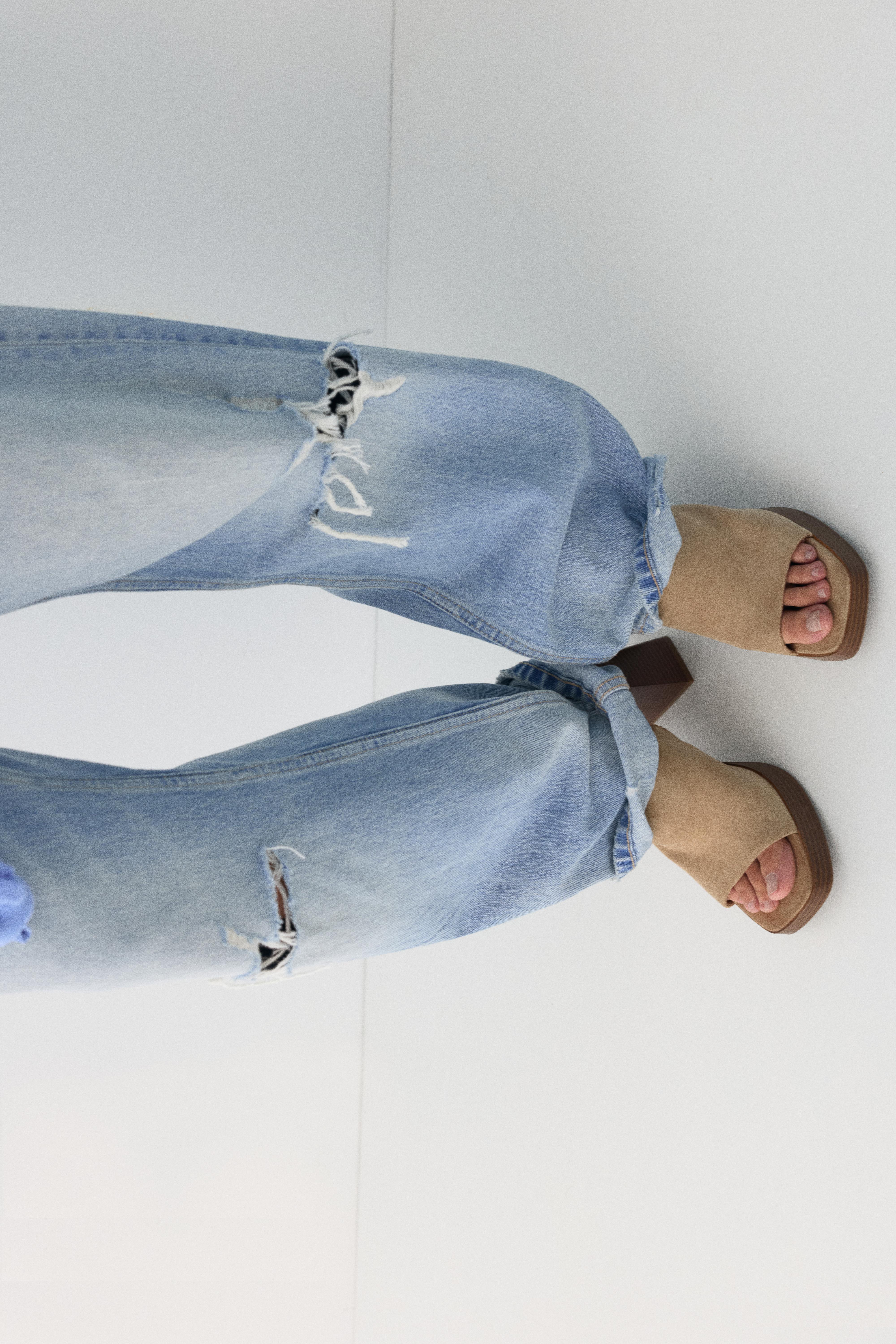 Heeled clogs — Brown