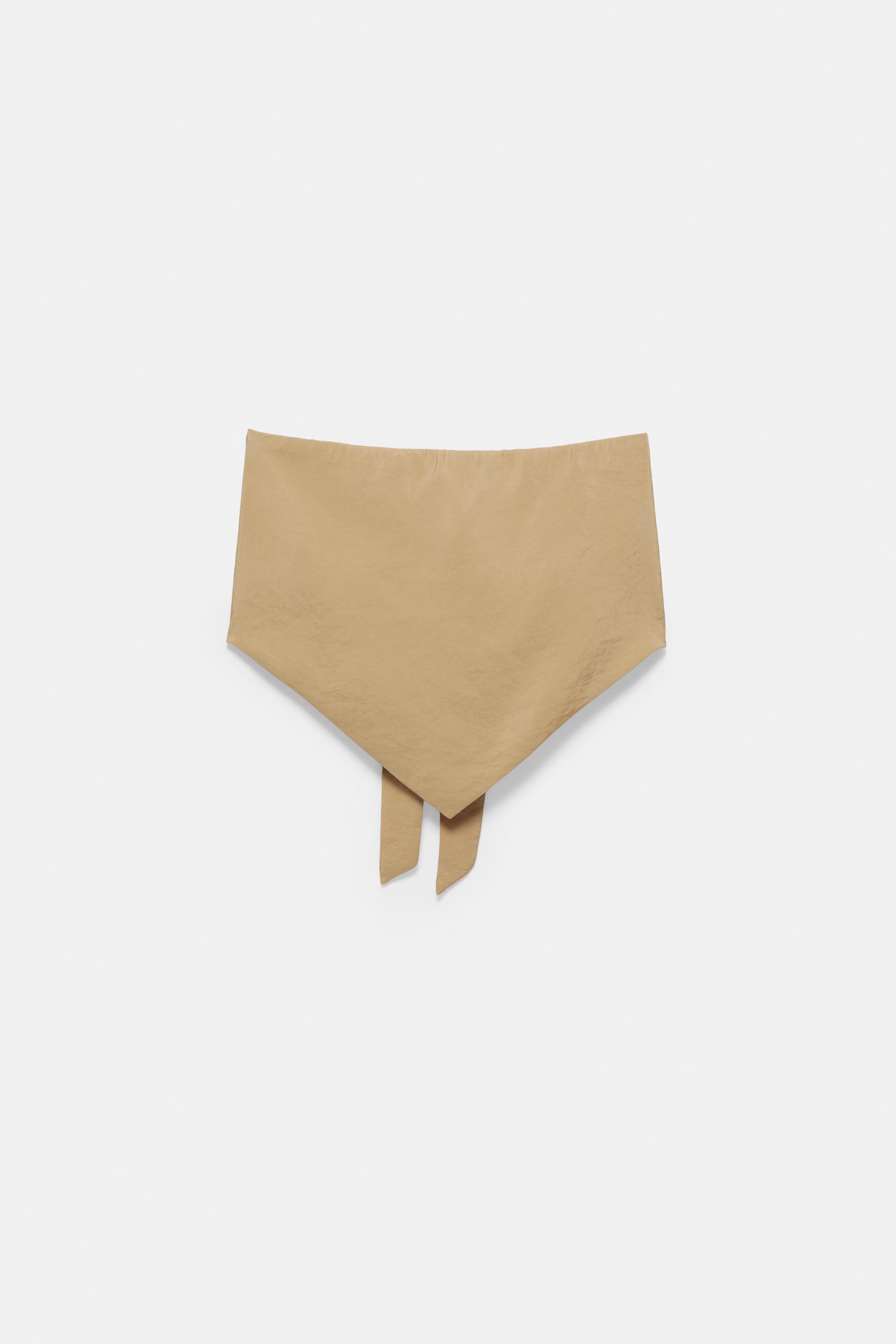 Bandana top — Light camel