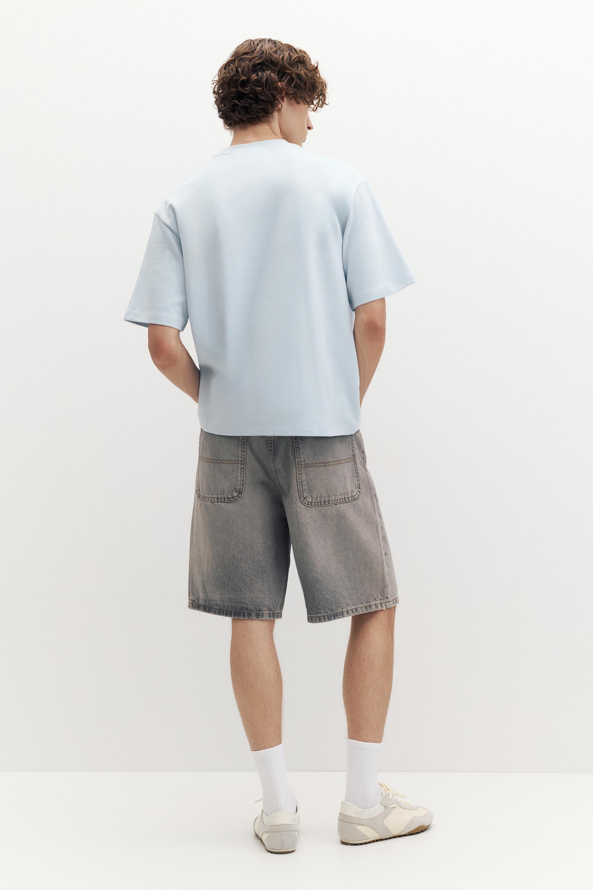 Boxy T-shirt — Blue
