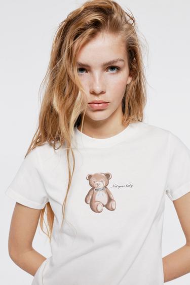 Bear graphic T-shirt — Ice 2