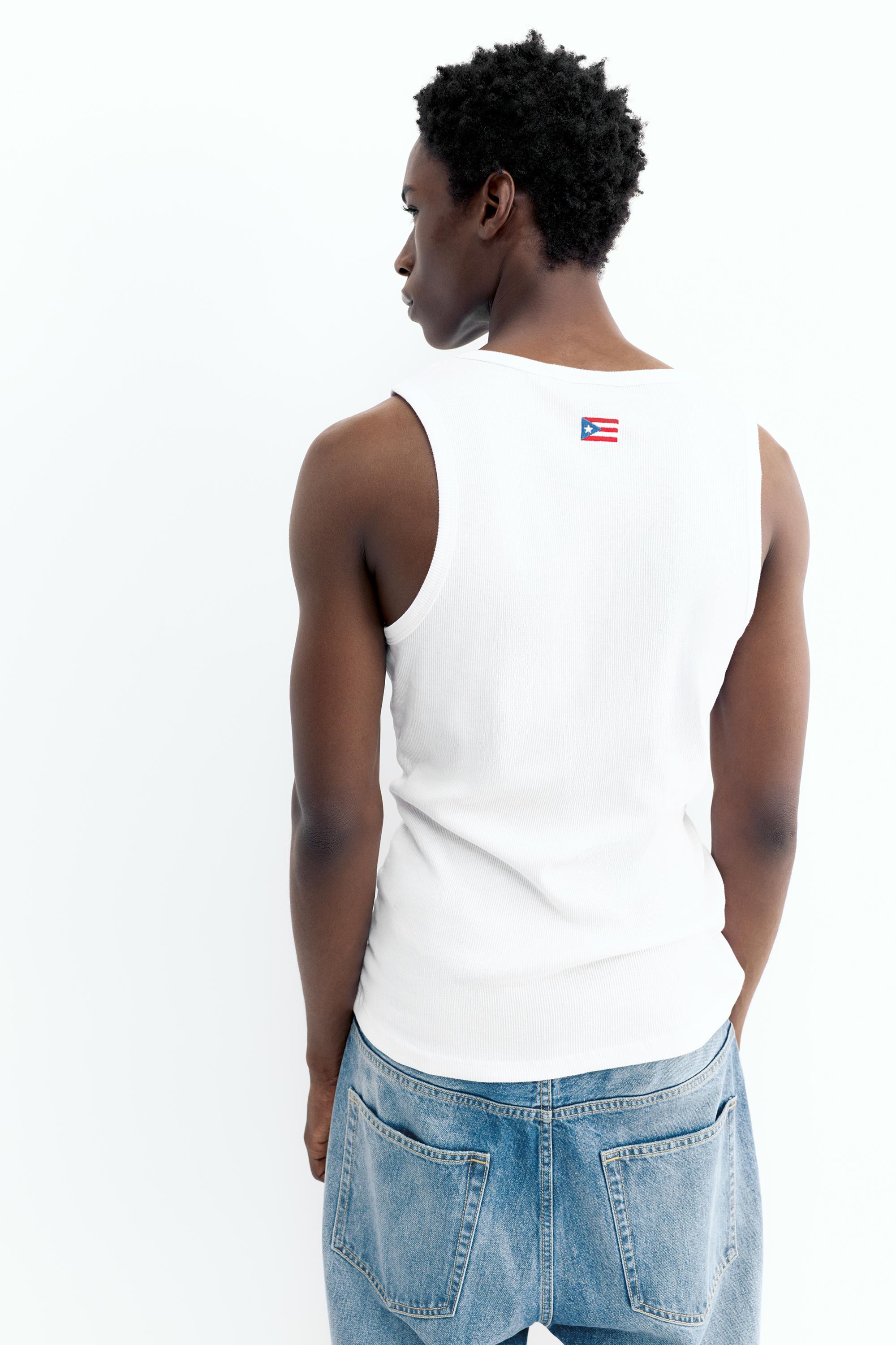 Puerto Rico tank top — White