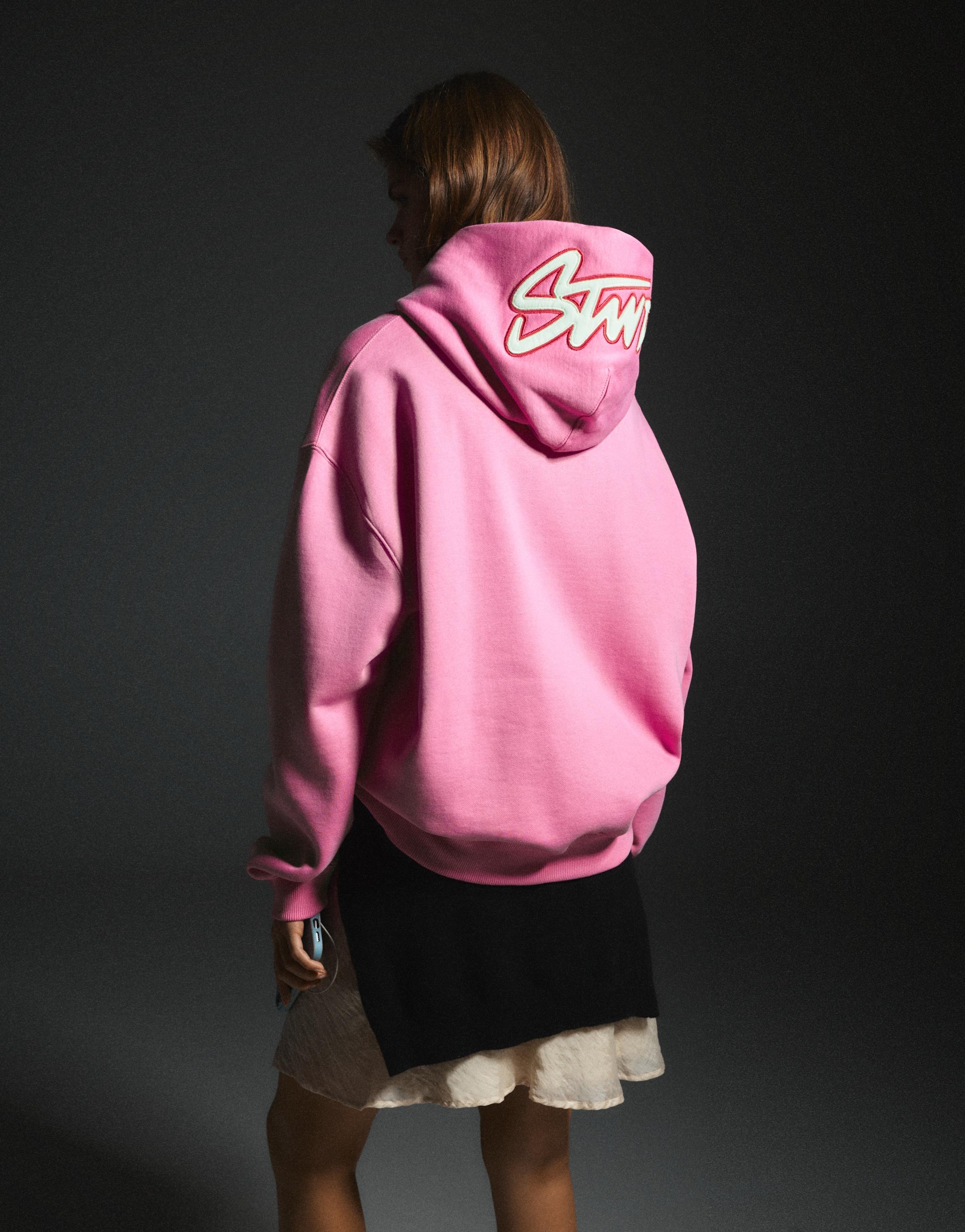 Pull&Bear STWD logolu boxy sweatshirt, kapüşon görsel 8