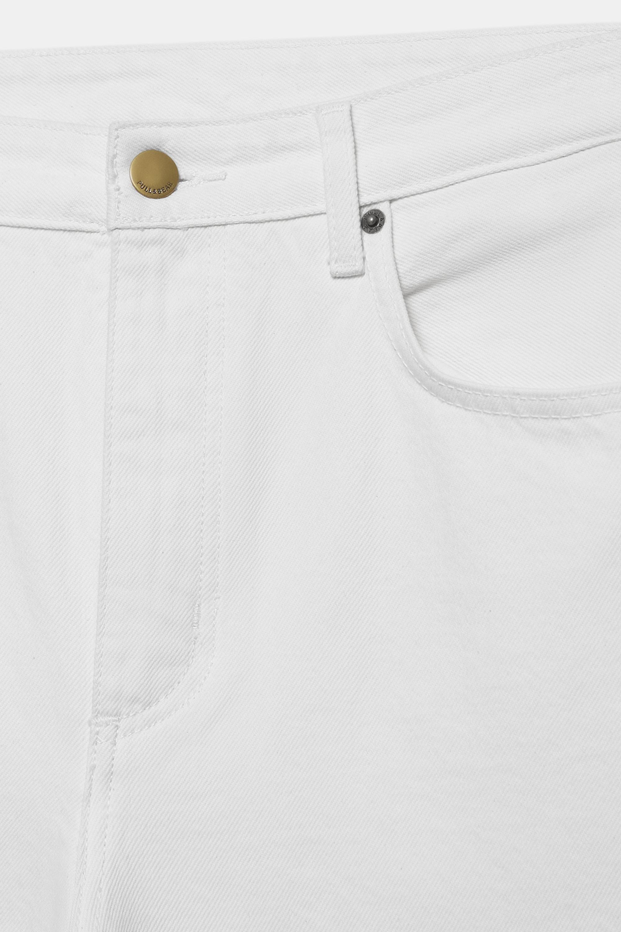 Baggy jeans — White