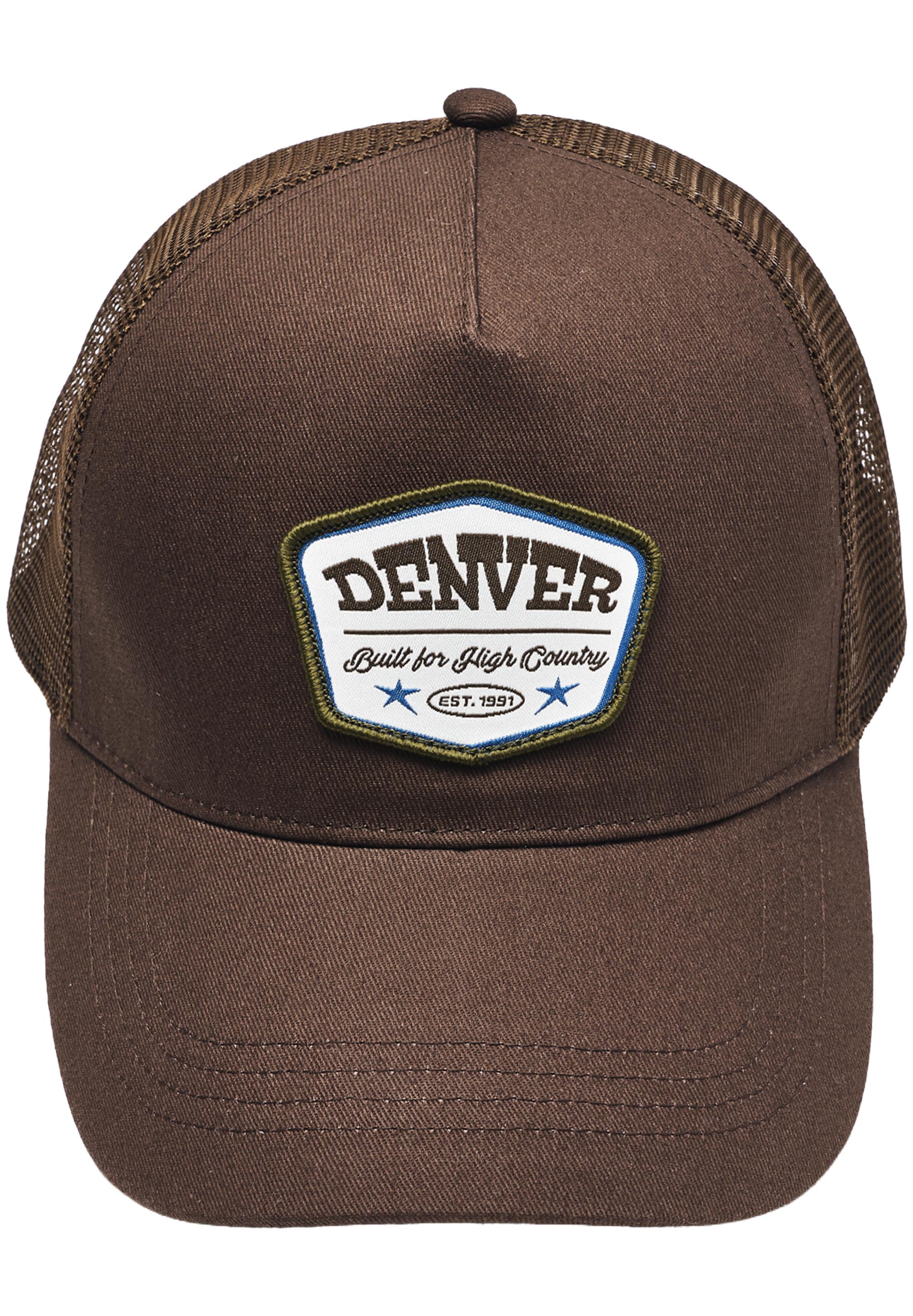 Denver trucker cap — Brown