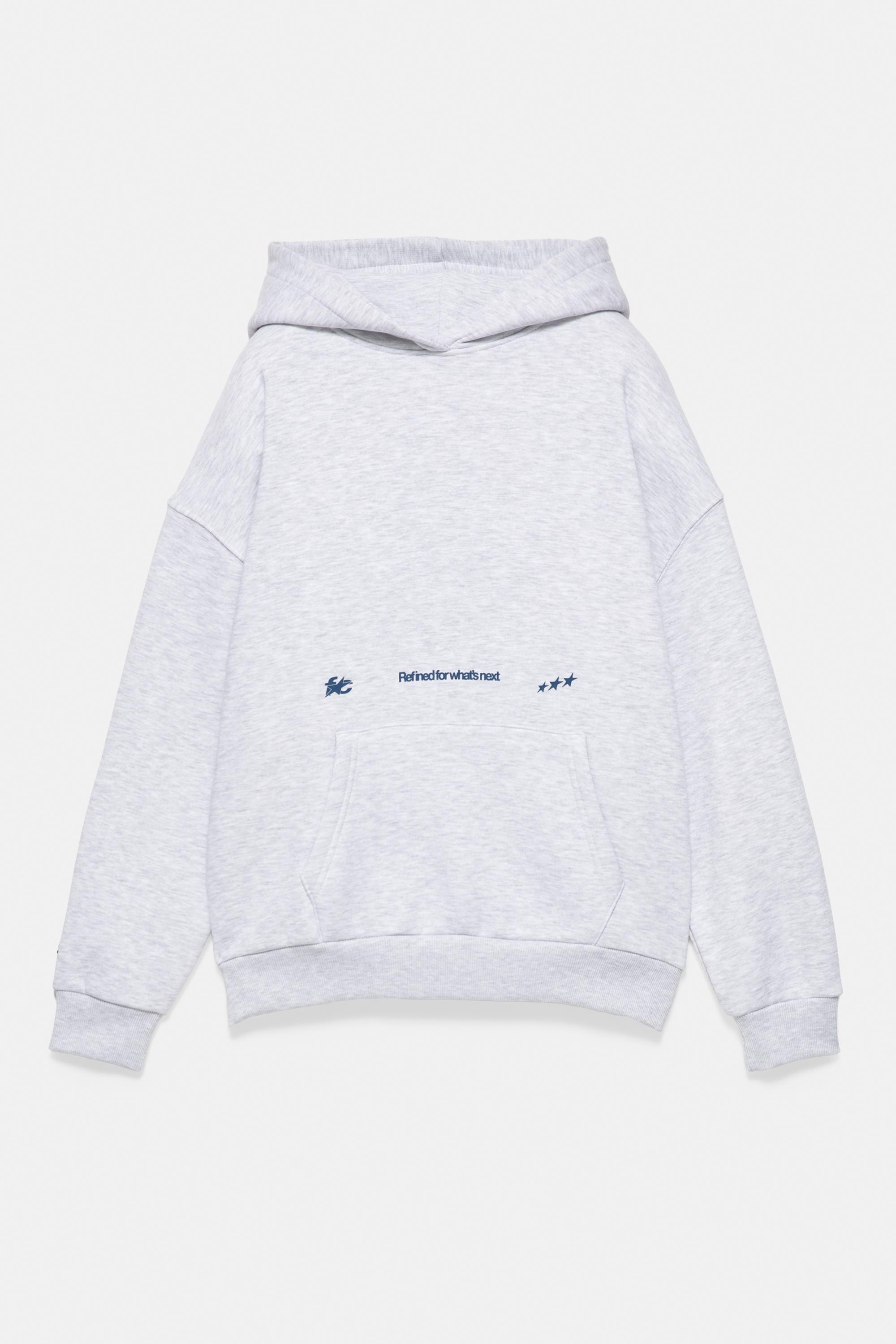 Fresh codes hoodie — Grey marl (alternate view)