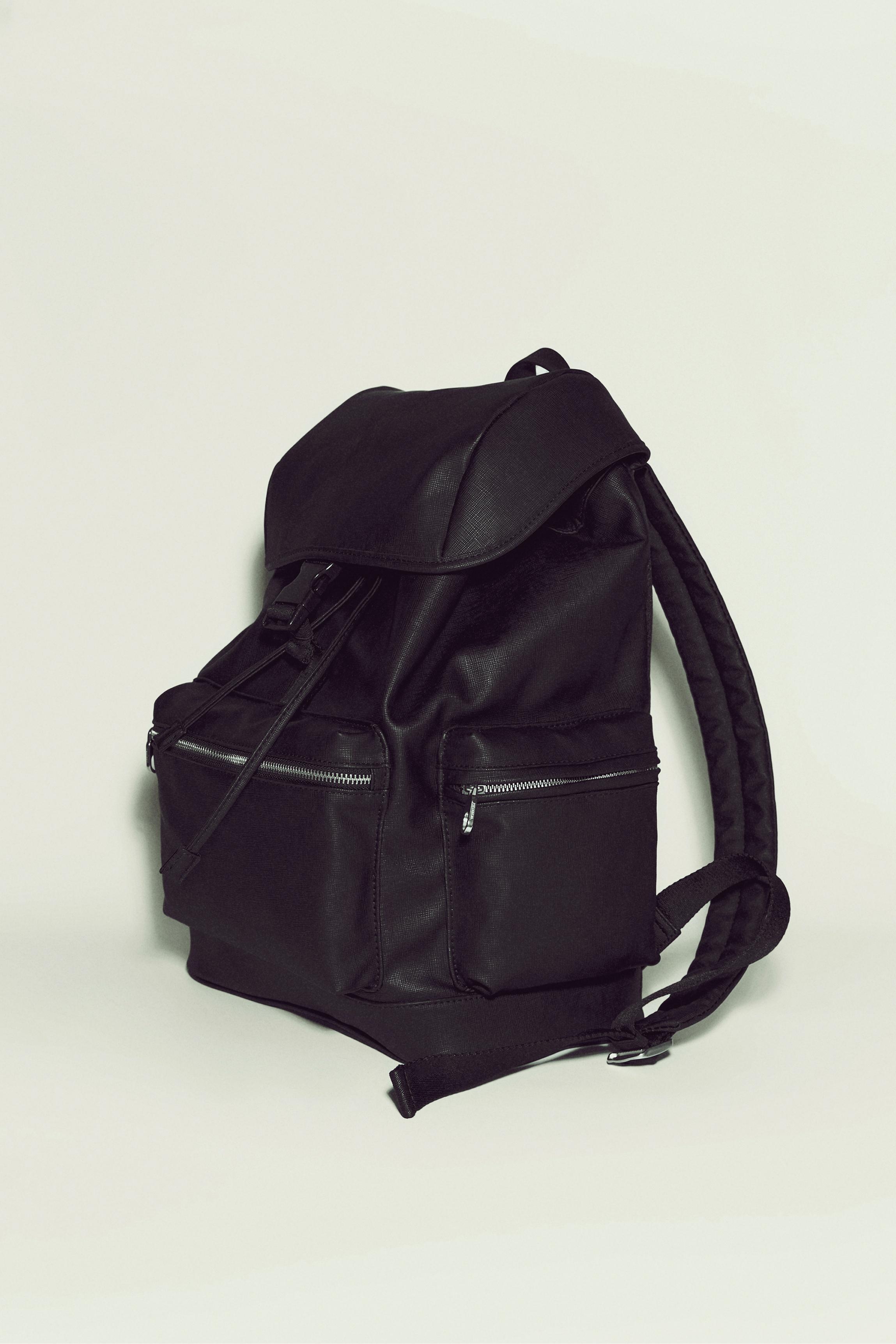 Tokalı dokulu sırt çantası - Görsel 29