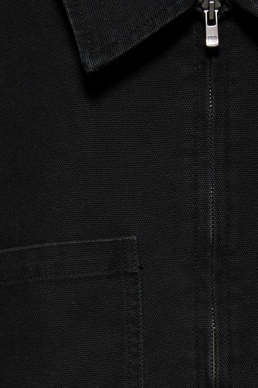 Zip overshirt — Black 7
