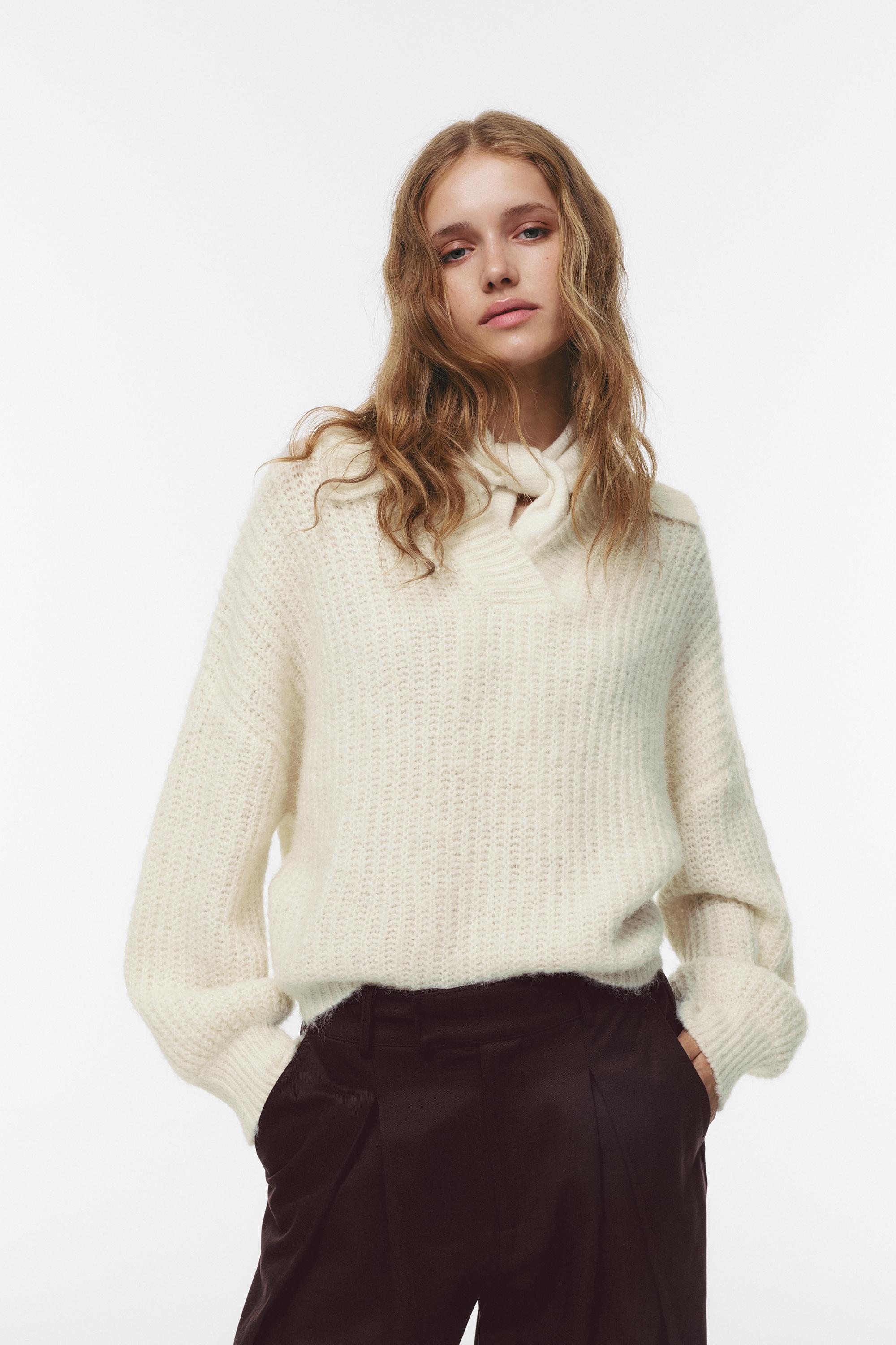 Pullover Mit Polo-Kragen