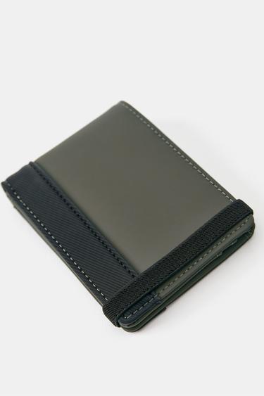 Rubberised purse — Khaki 4
