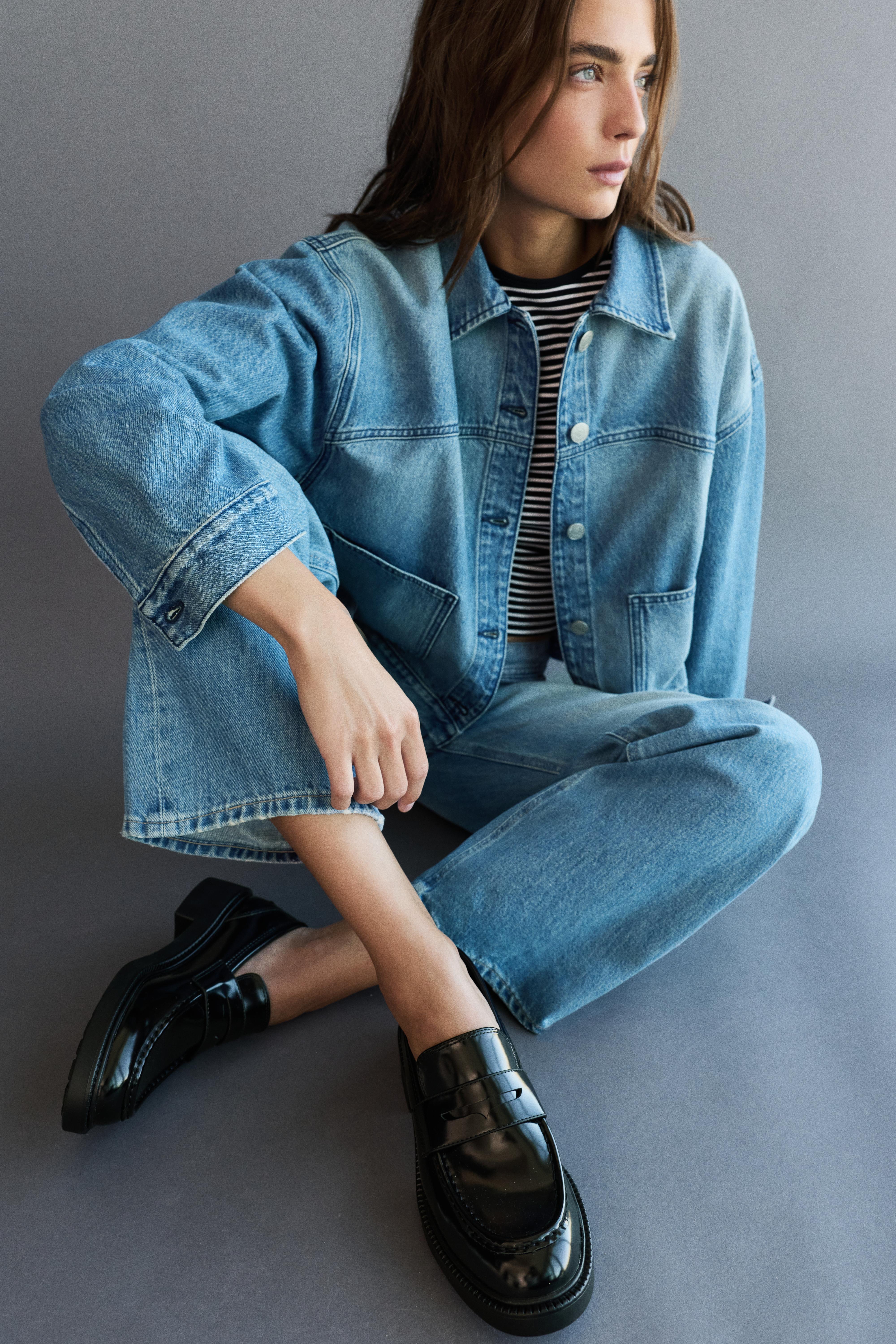 Block loafers — Black