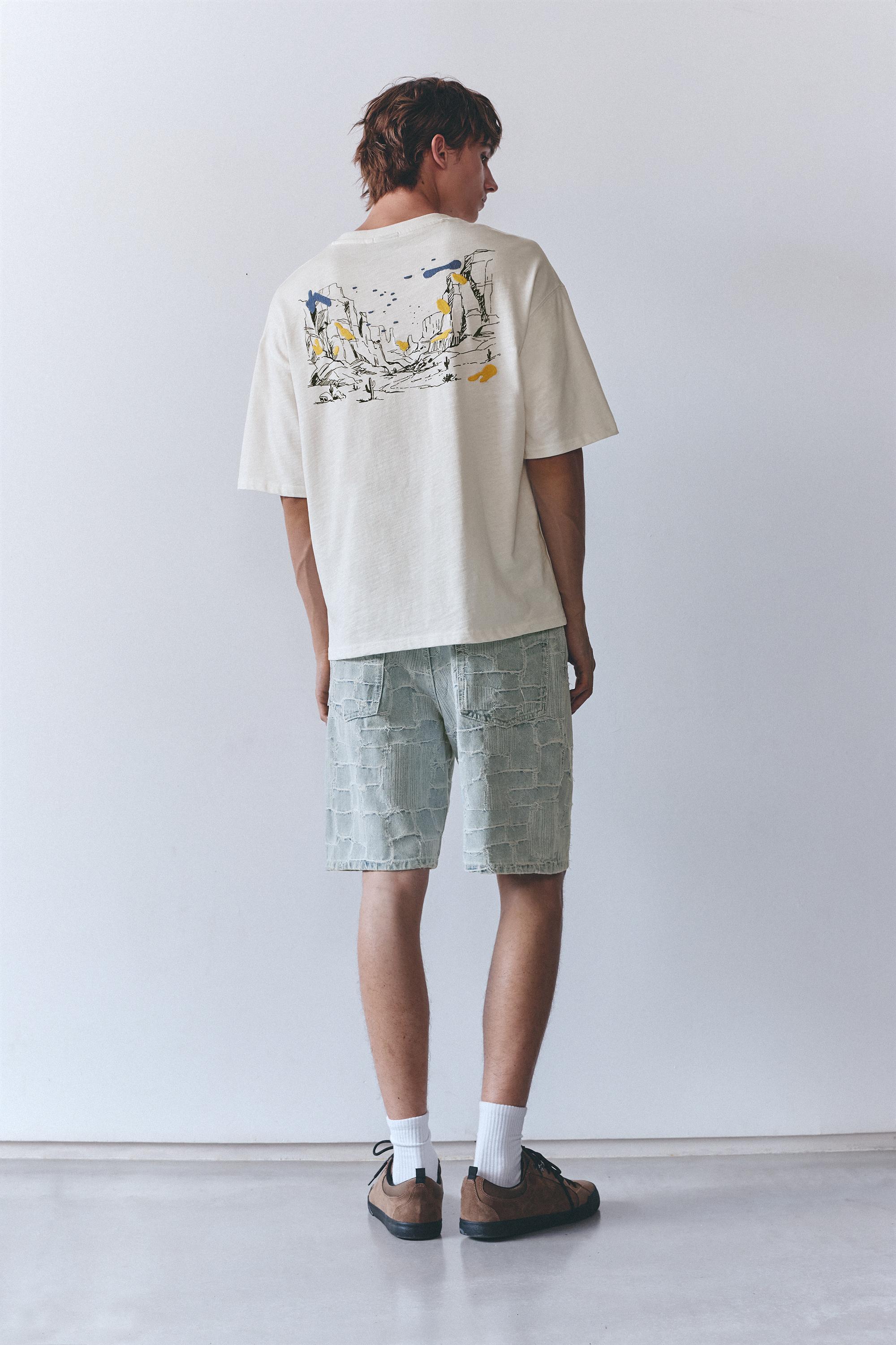 West Paradise graphic T-shirt — Off white