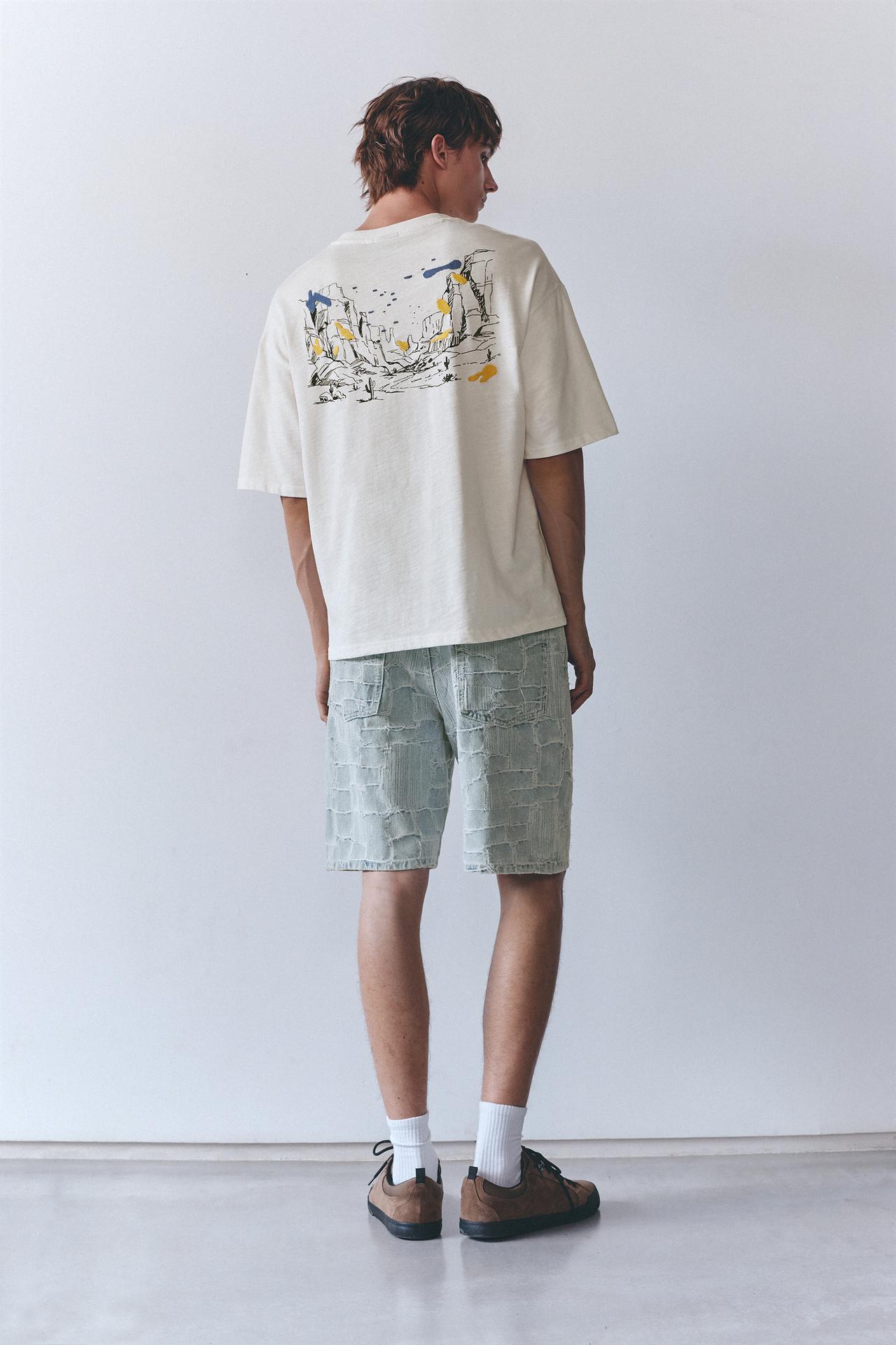 West Paradise graphic T-shirt — Off white