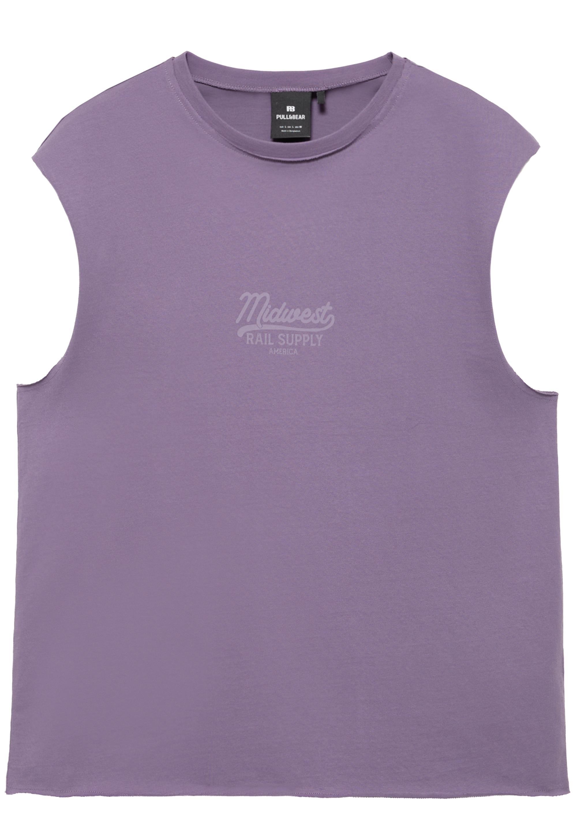 Midwest graphic tank top — Mulberry