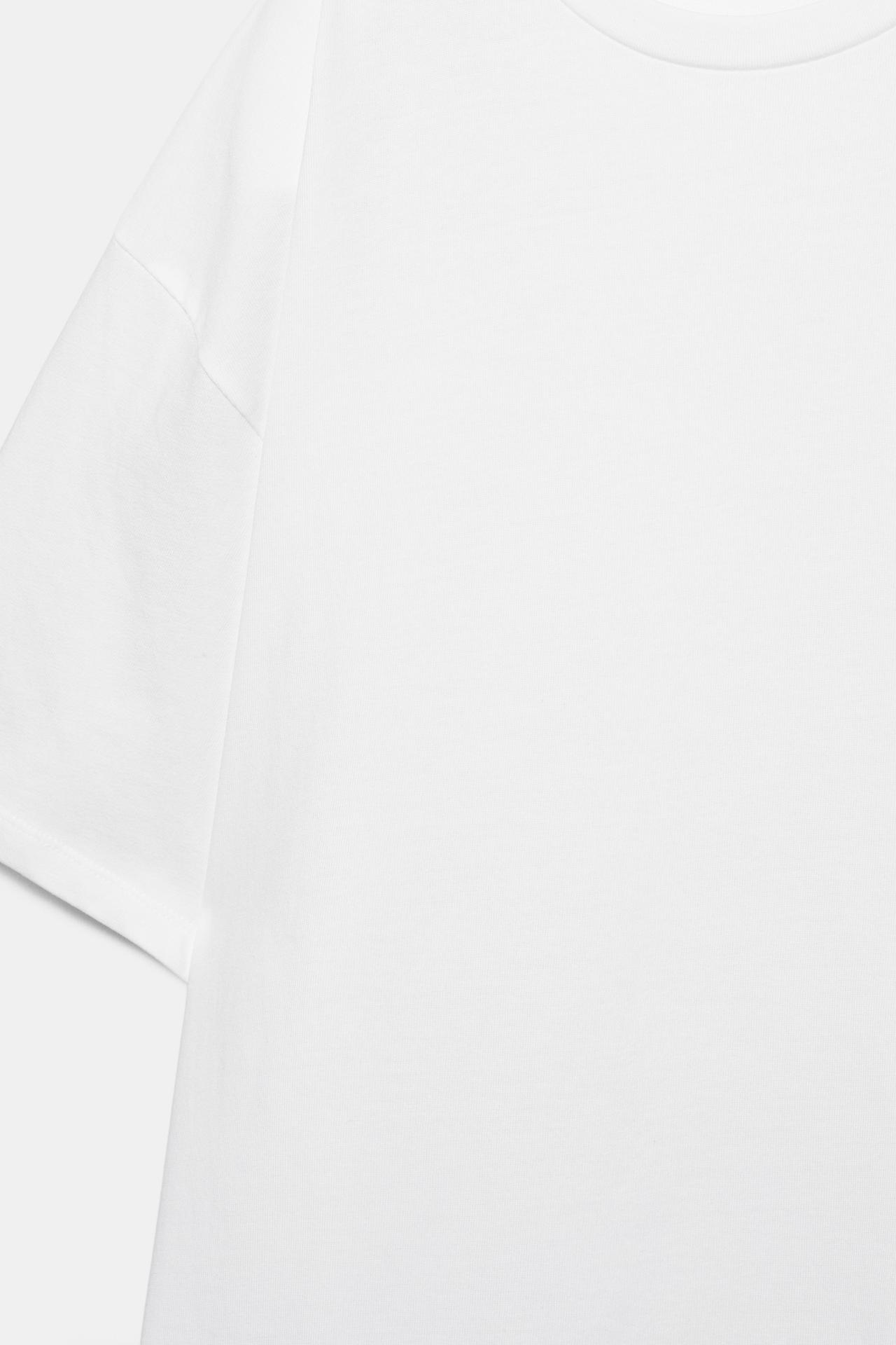 Oversize short sleeve T-shirt — White