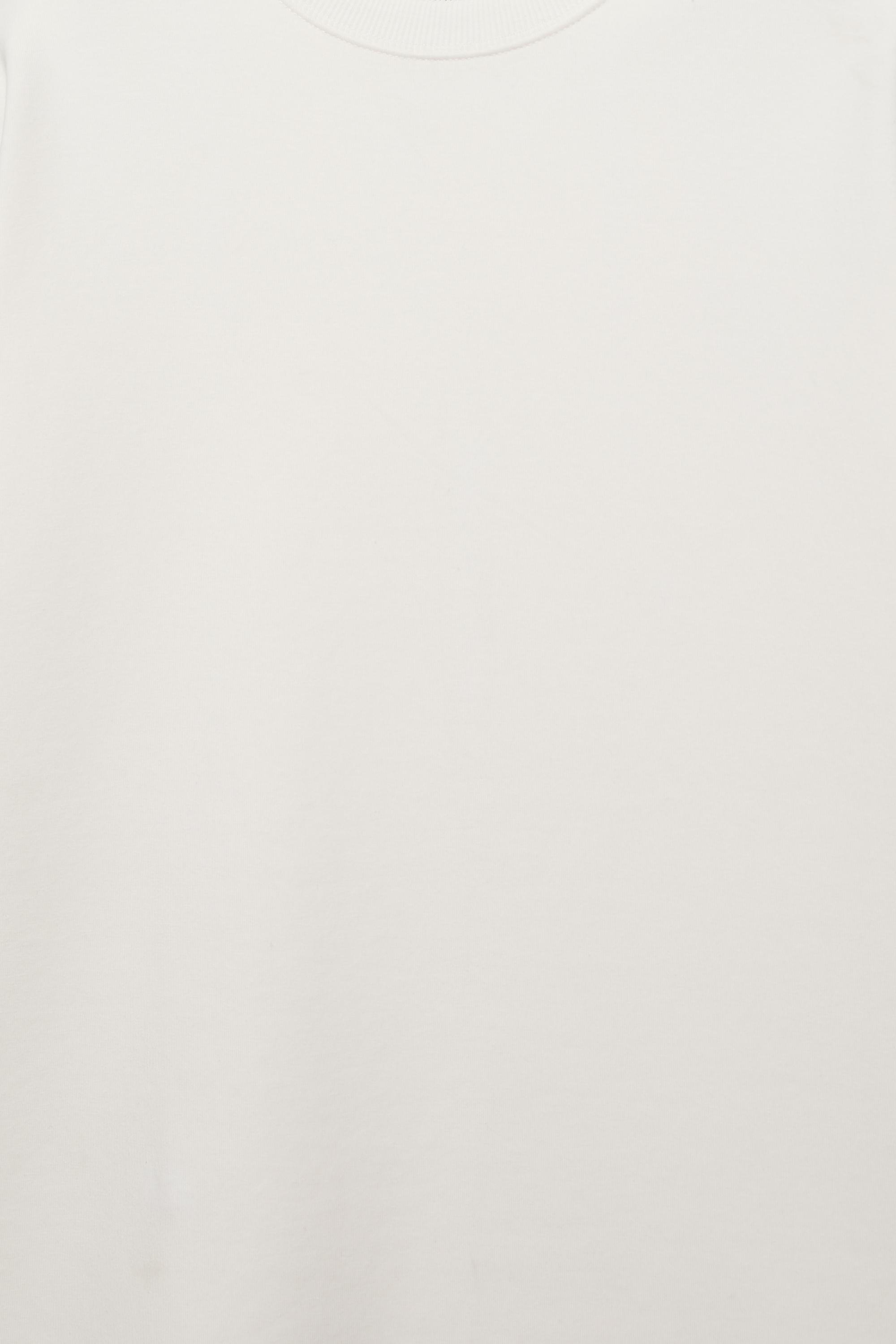 Interlock short sleeve sweatshirt — Off white