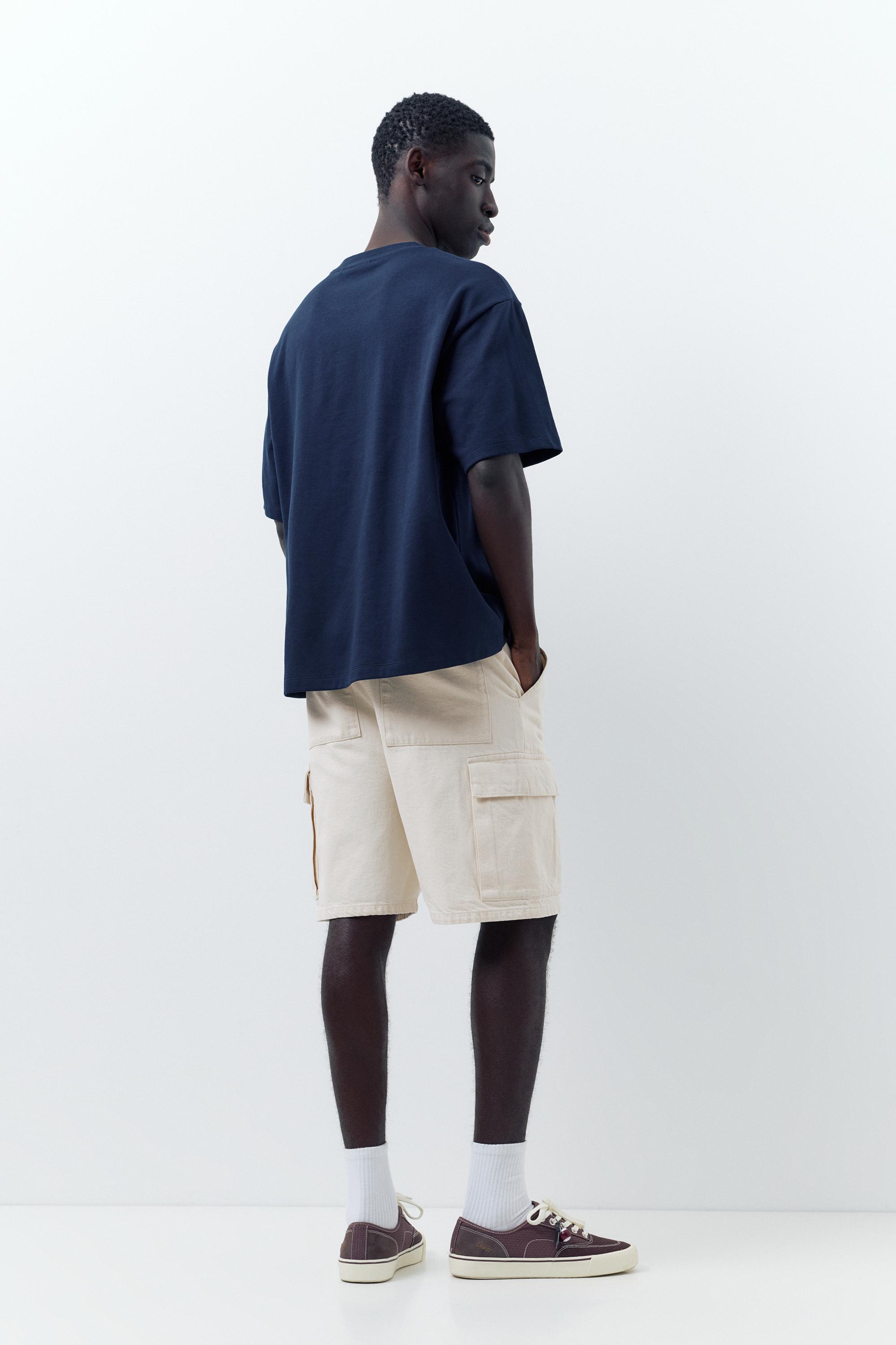 Baggy kargo bermuda - Görsel 71