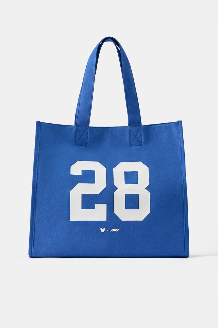 Disney x F1 shopper bag — Blue