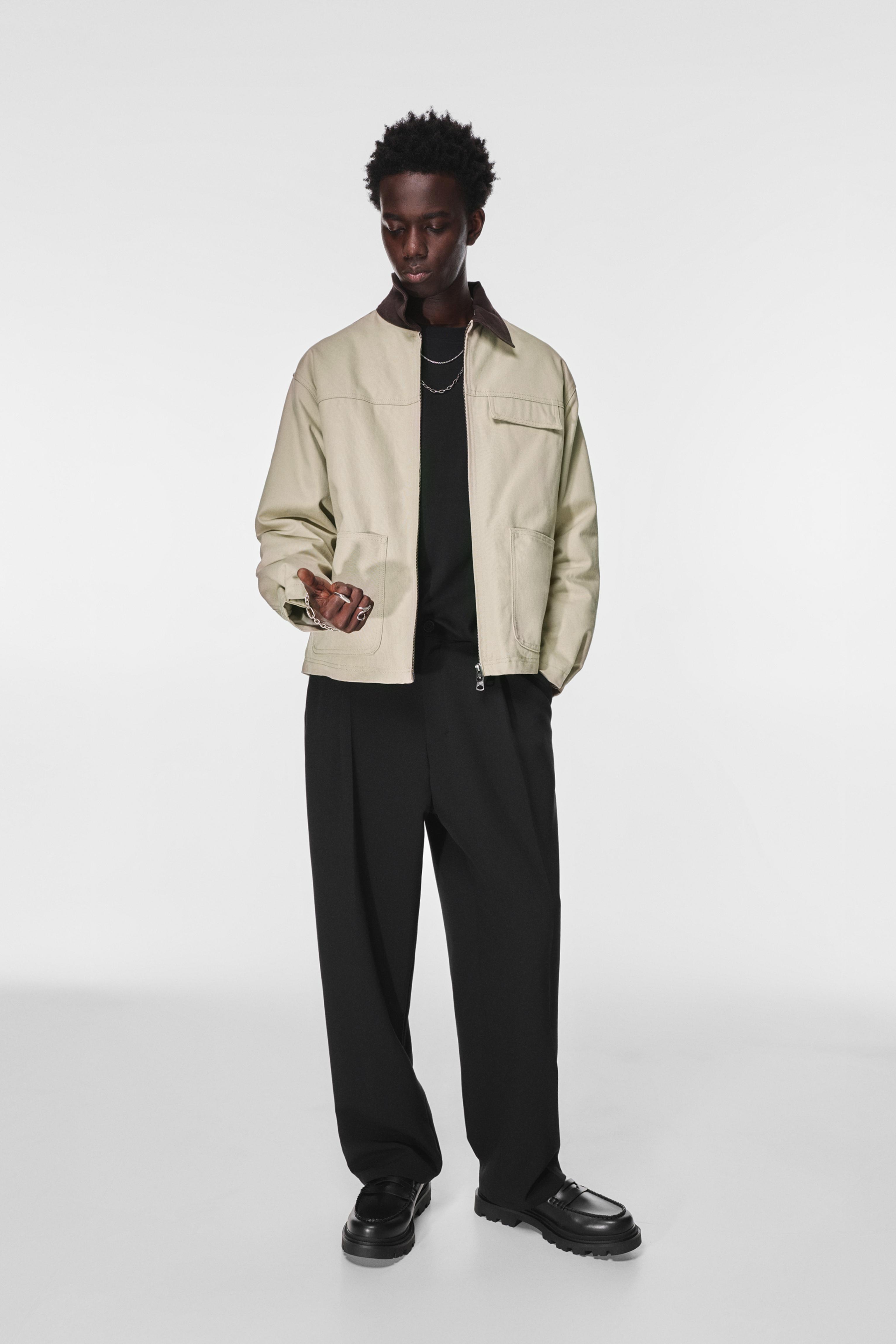 Tailored trousers — Black