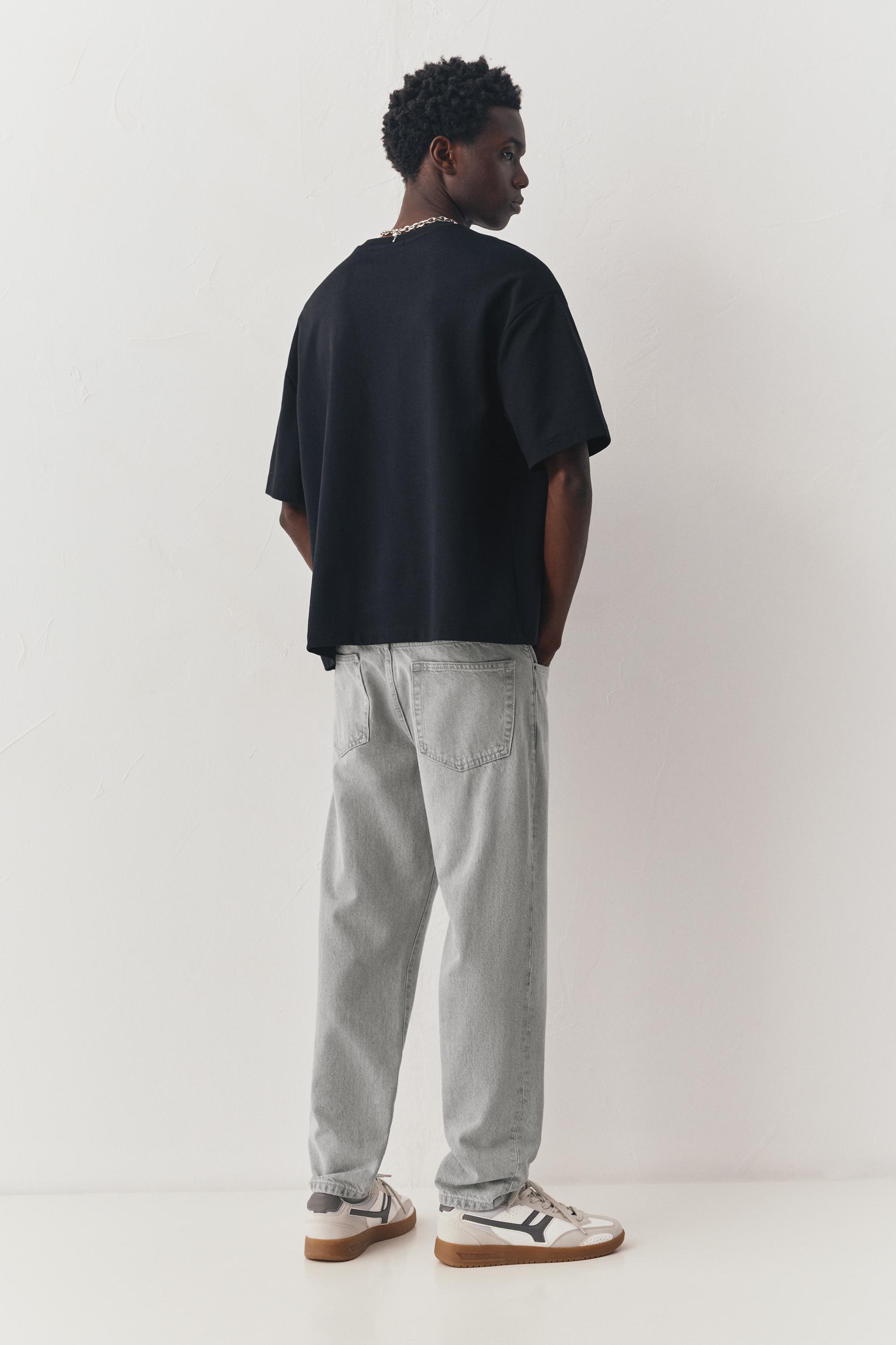 Standard jeans — Pale grey
