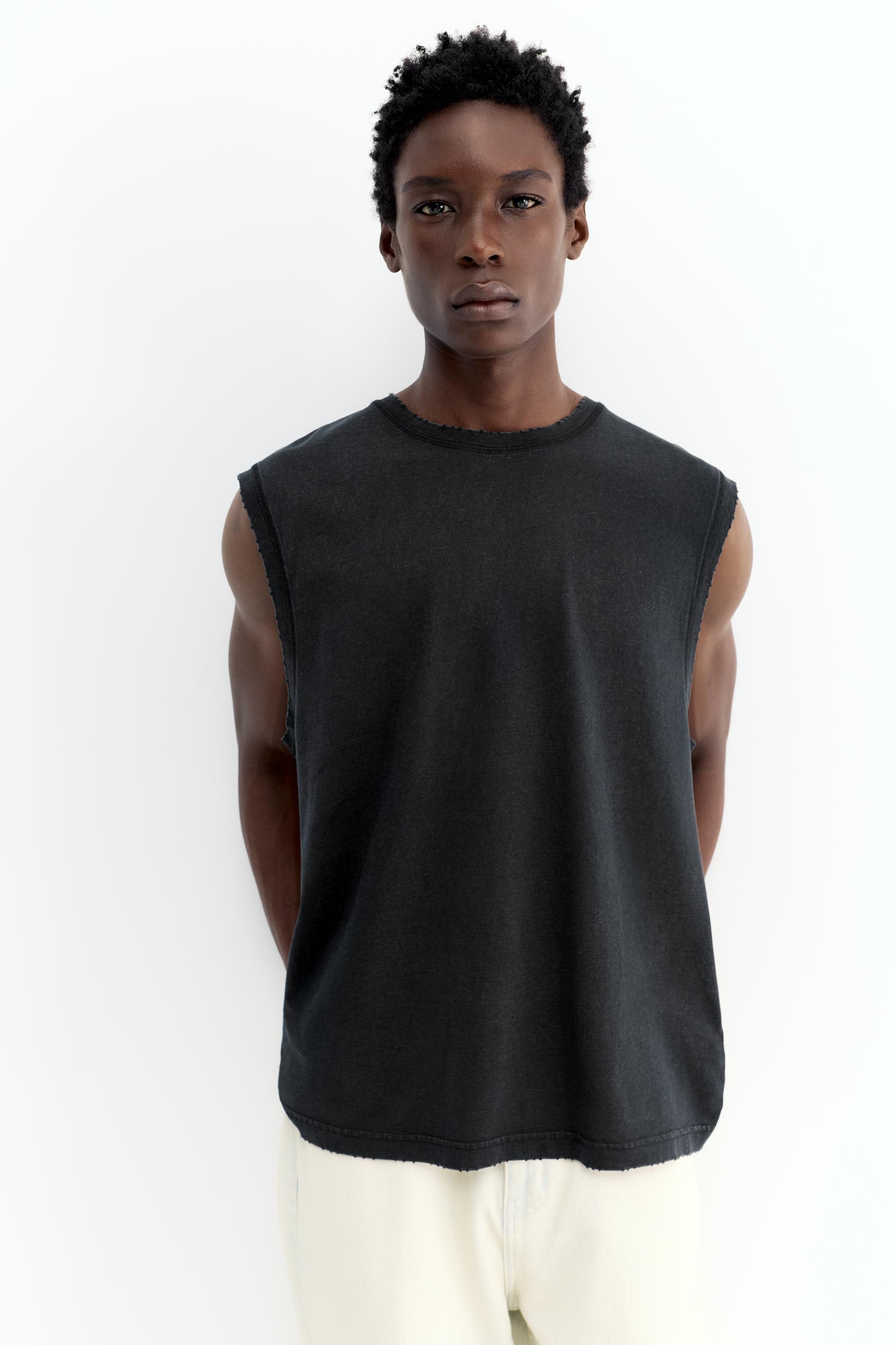 Strappy top — Black