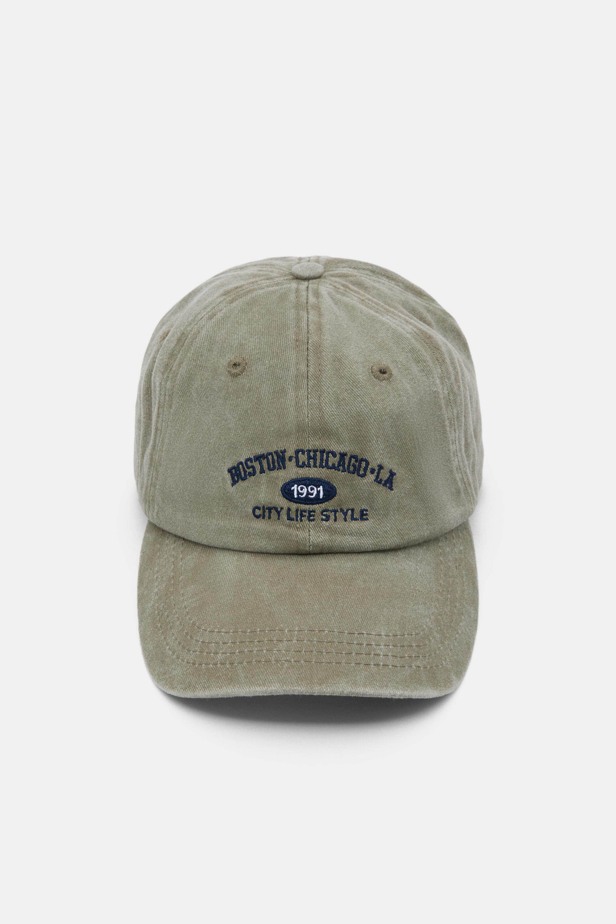 Boston işlemeli şapka - Görsel 5