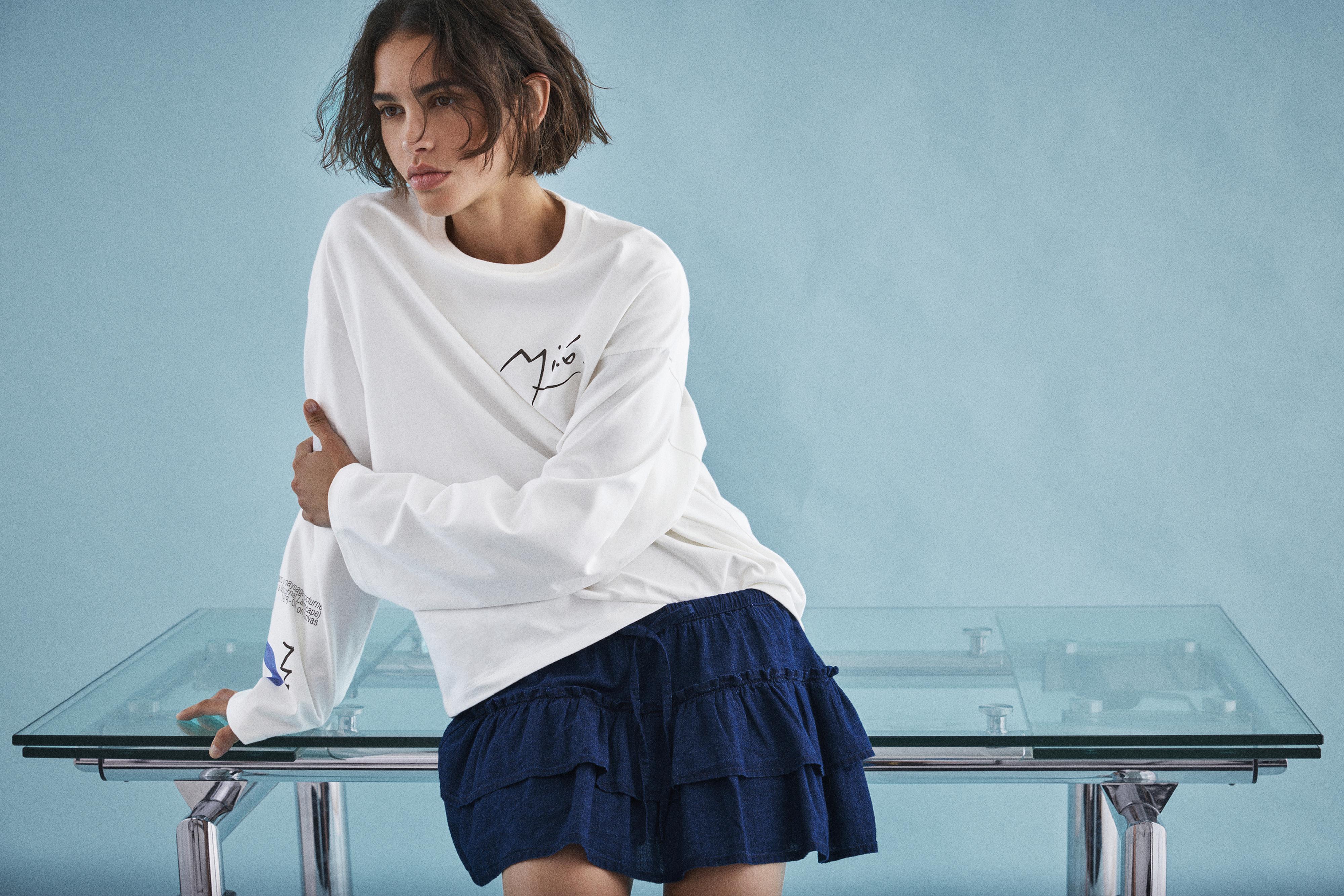 Joan Miró long sleeve T-shirt — White