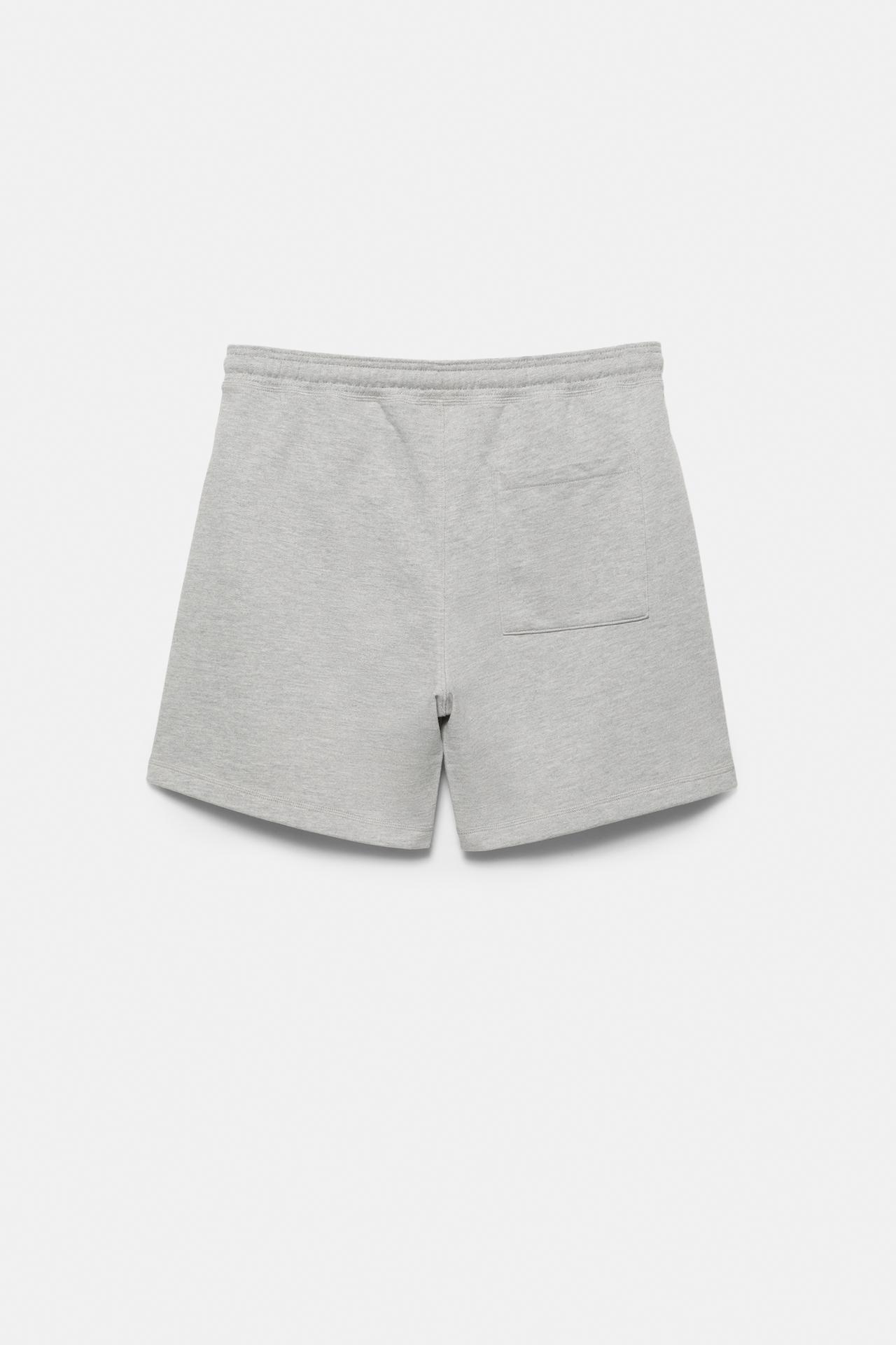 STWD jogger Bermuda shorts — Grey marl
