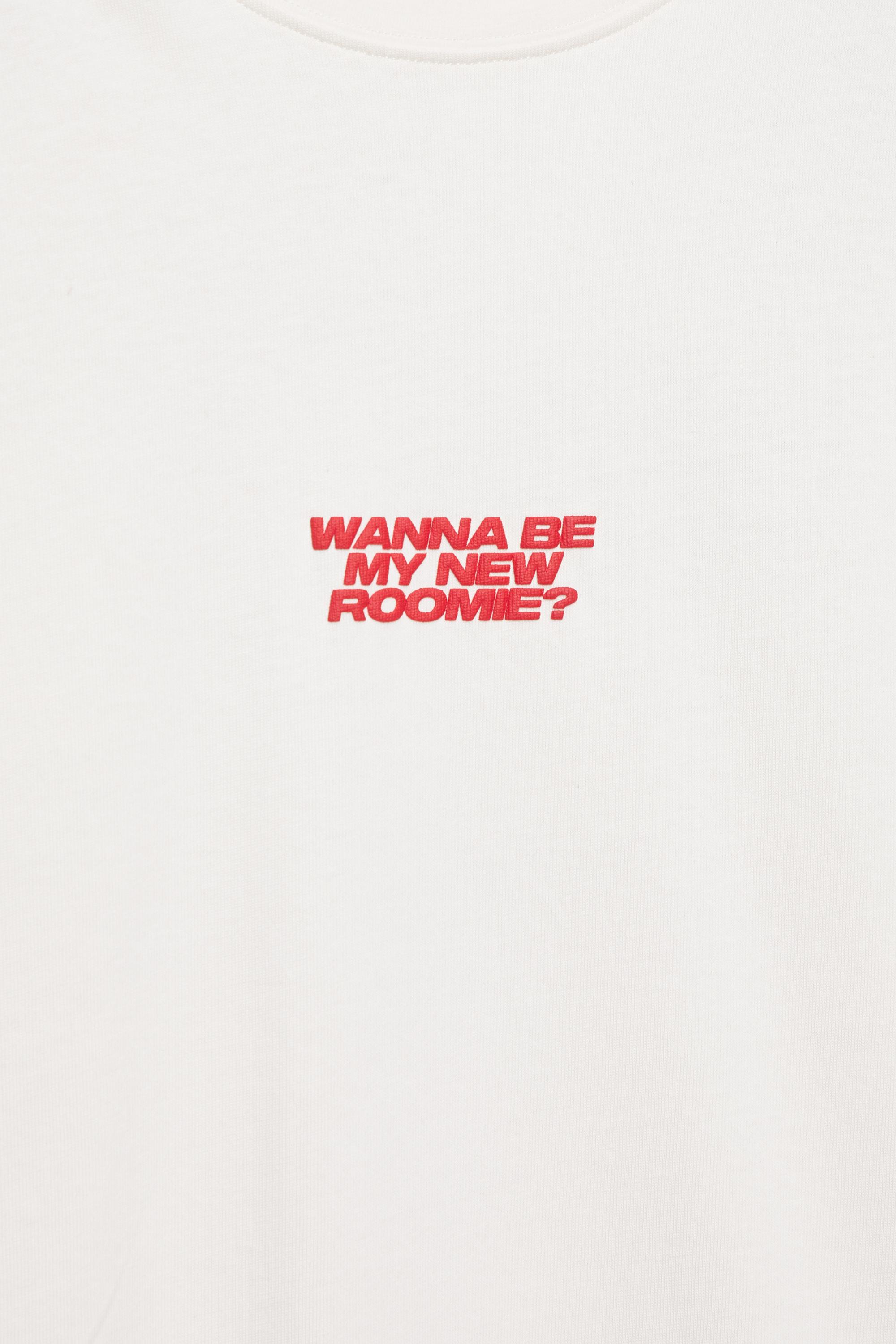 Roommate grafik tişört - Görsel 3