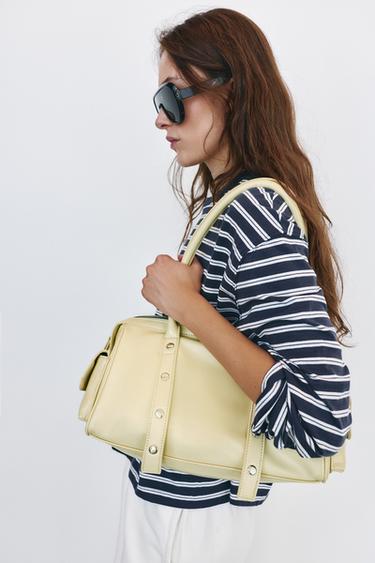 Studded shoulder bag — VANILLA 2
