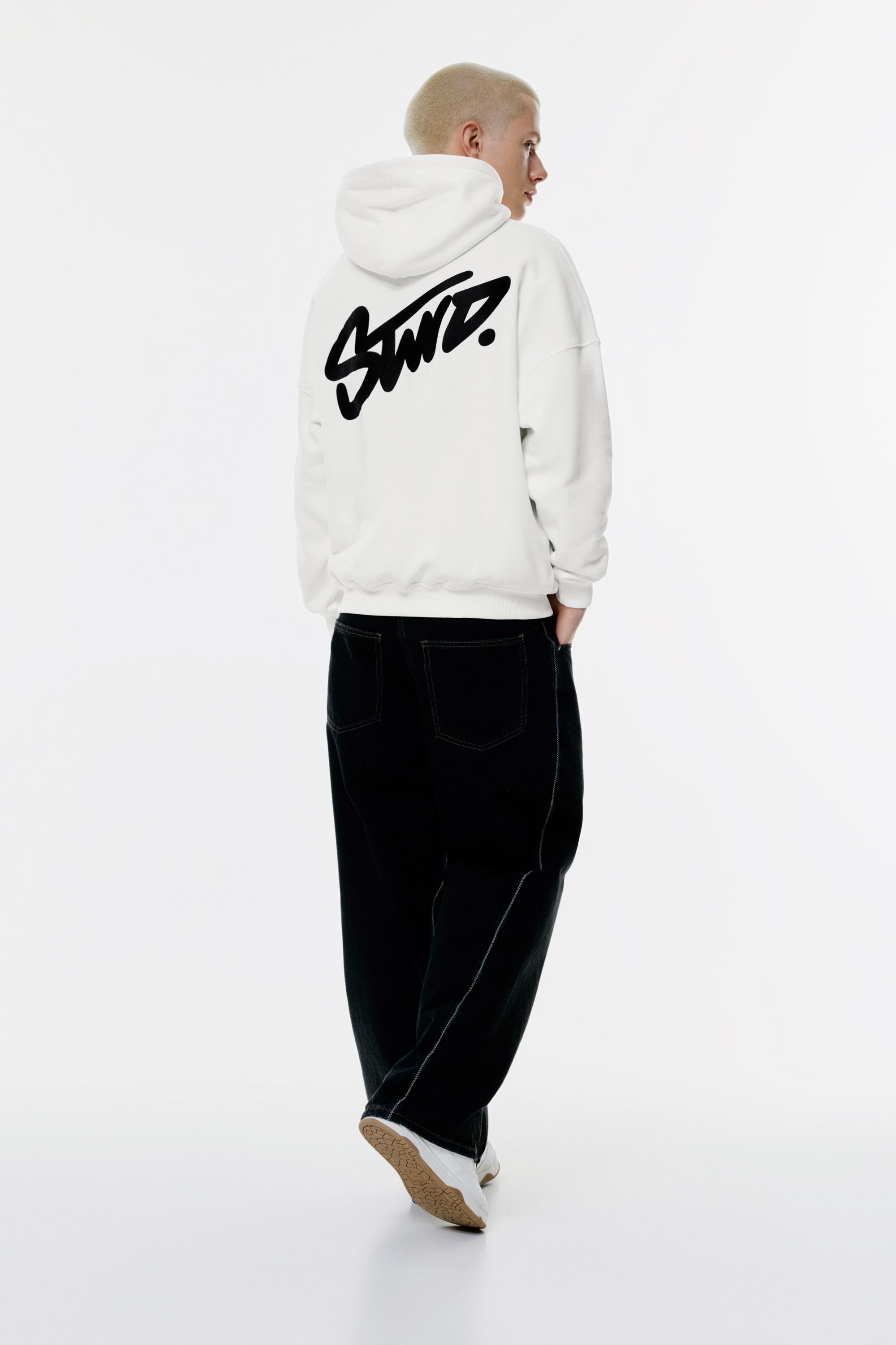STWD kapüşonlu sweatshirt - Görsel 16