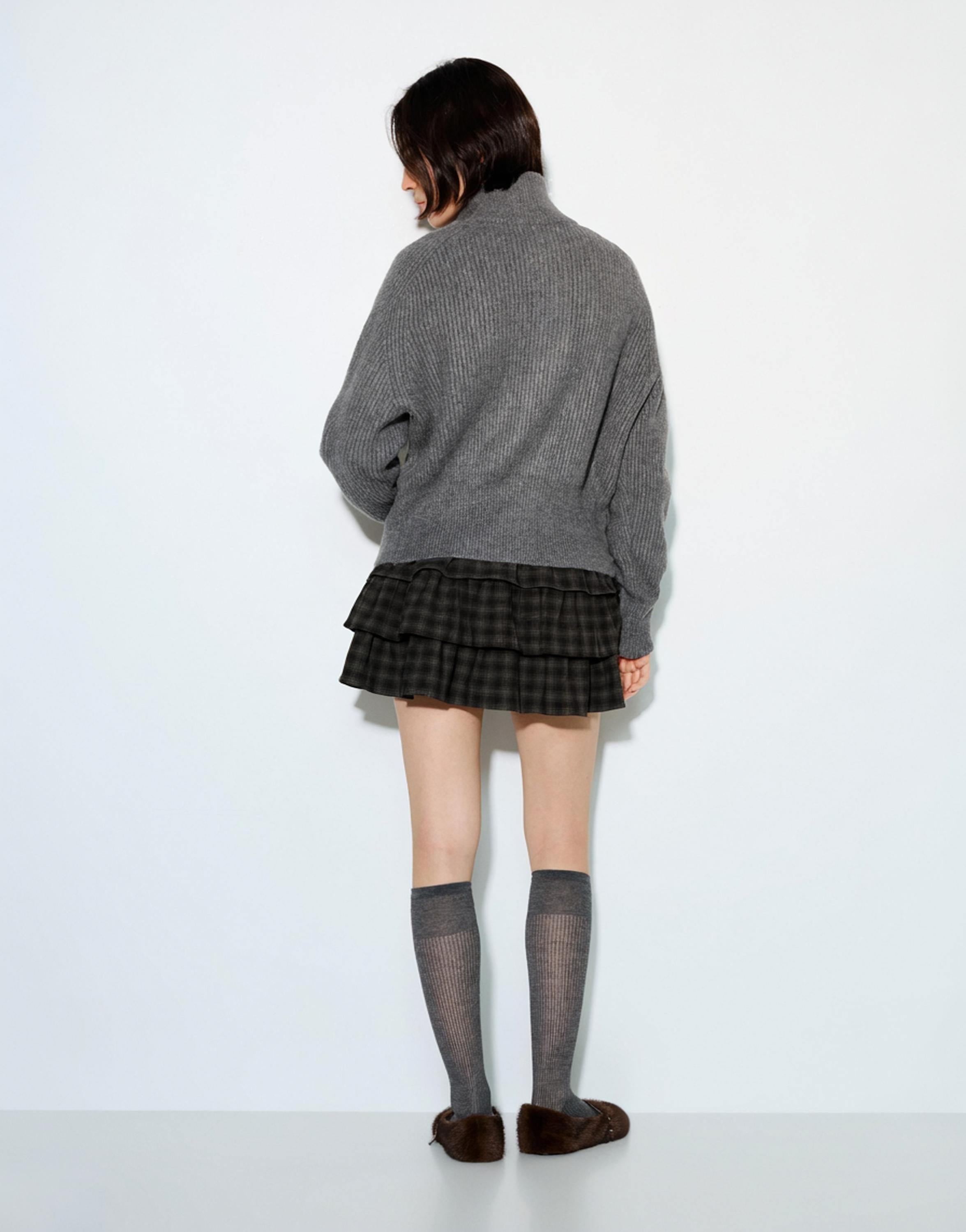 Fermuarlı hırka - Görsel 14