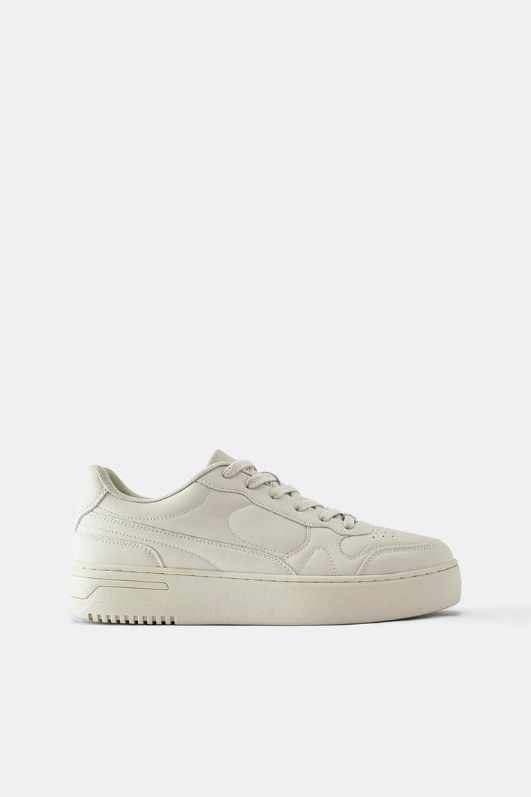 Chunky trainers — Ecru
