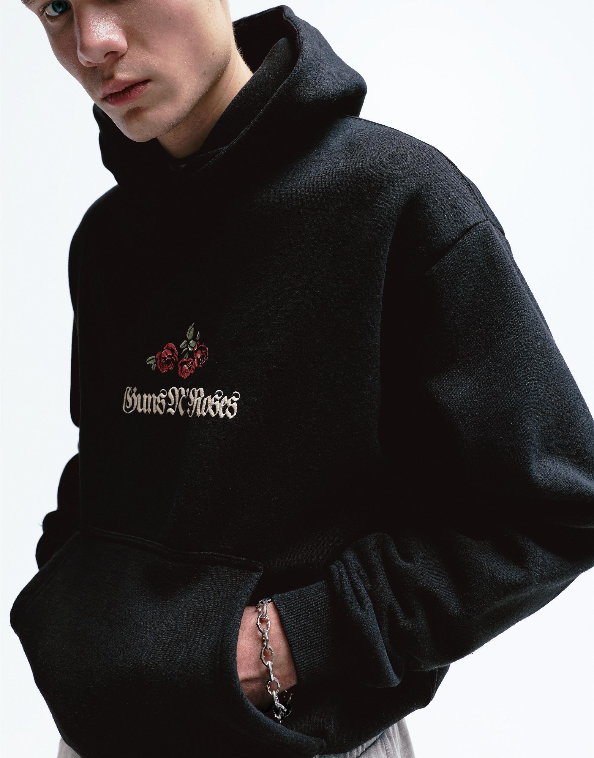 Guns N' Roses kapüşonlu sweatshirt - Görsel 12