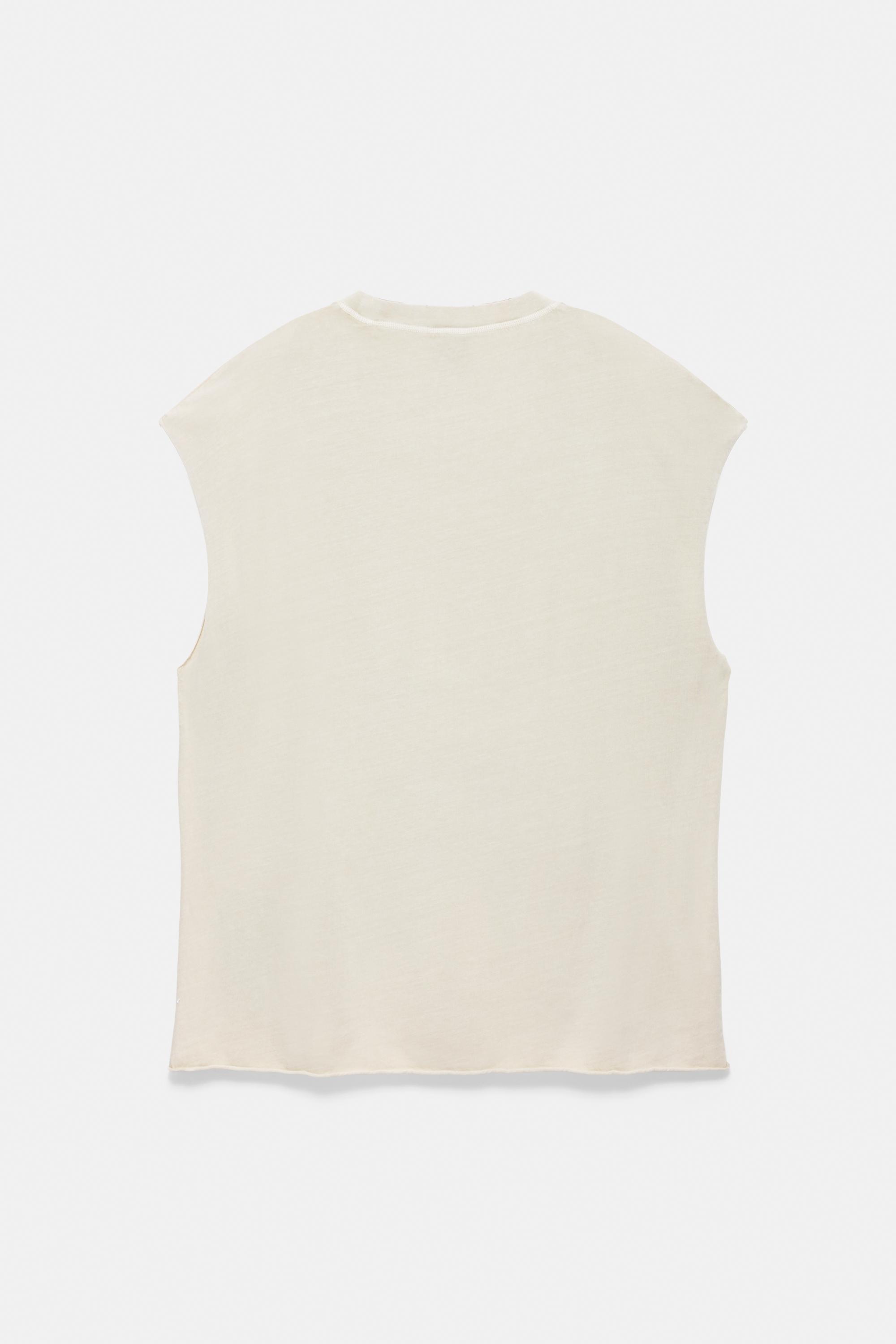 Acid wash tank top — Off white