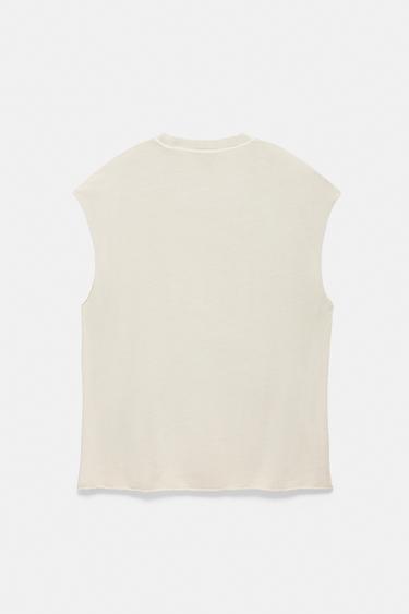 Acid wash tank top — Off white 6