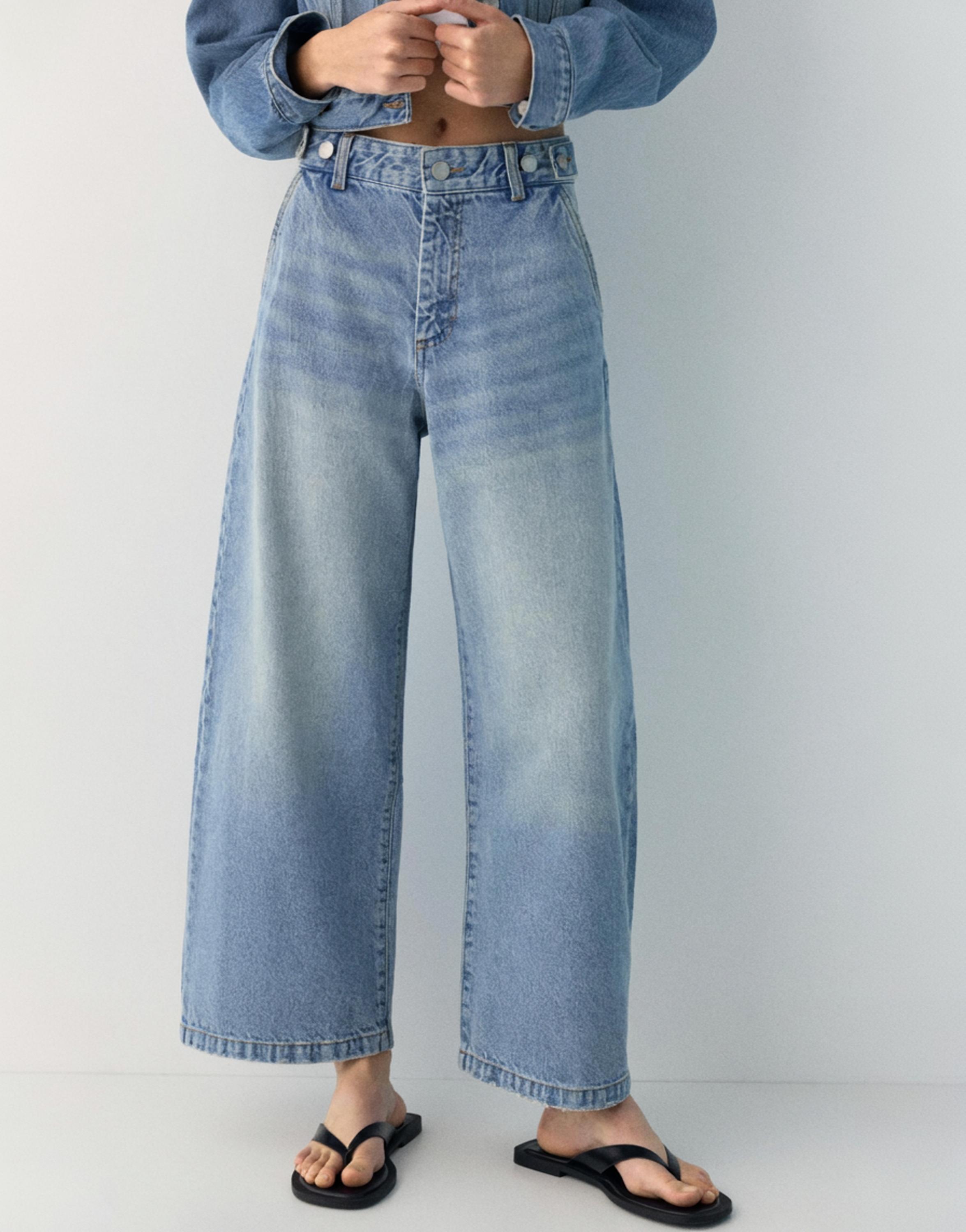 Beli ayarlanabilir balon jean - Görsel 31