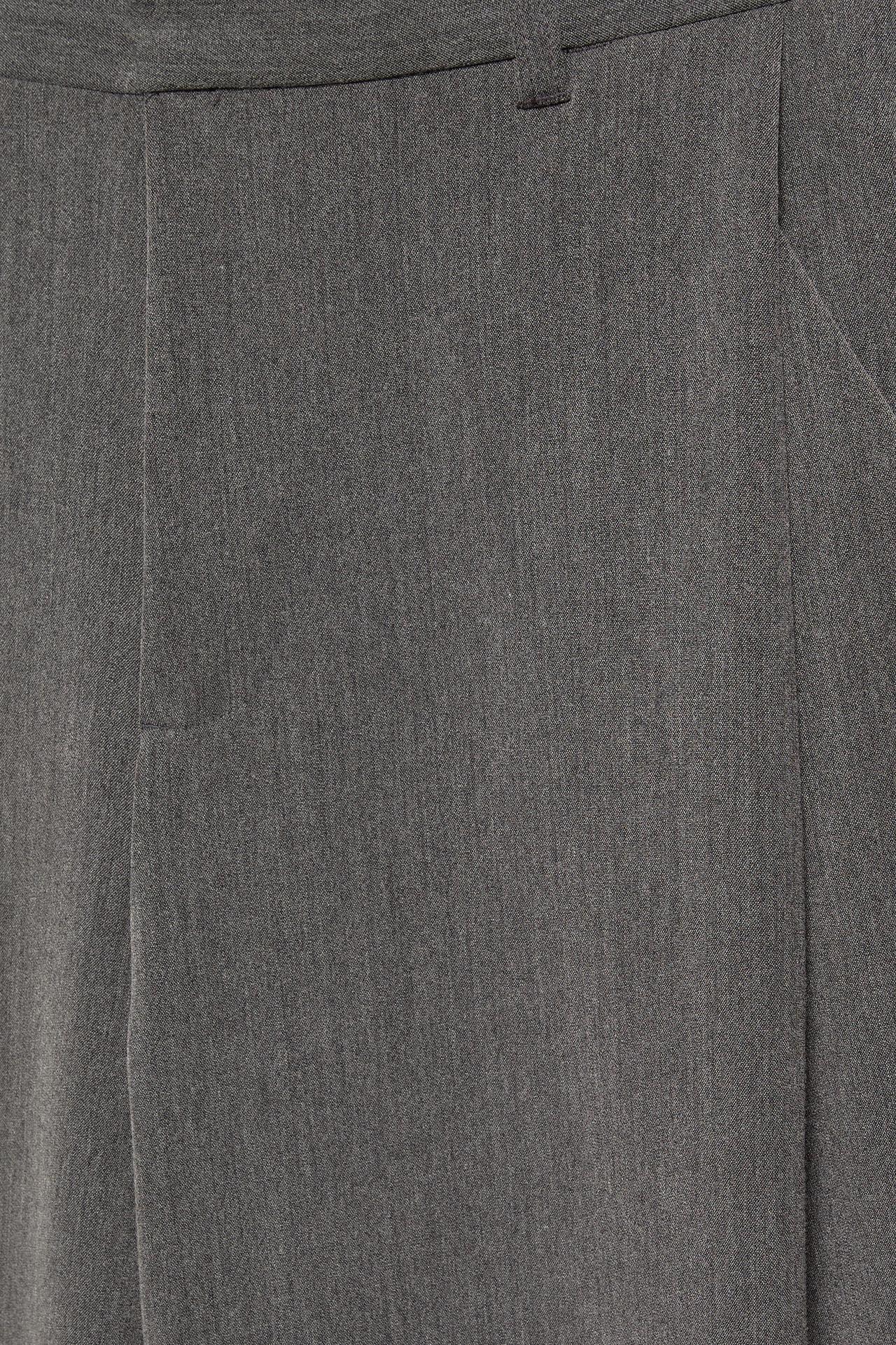 Straight tailored fit trousers — Anthracite grey
