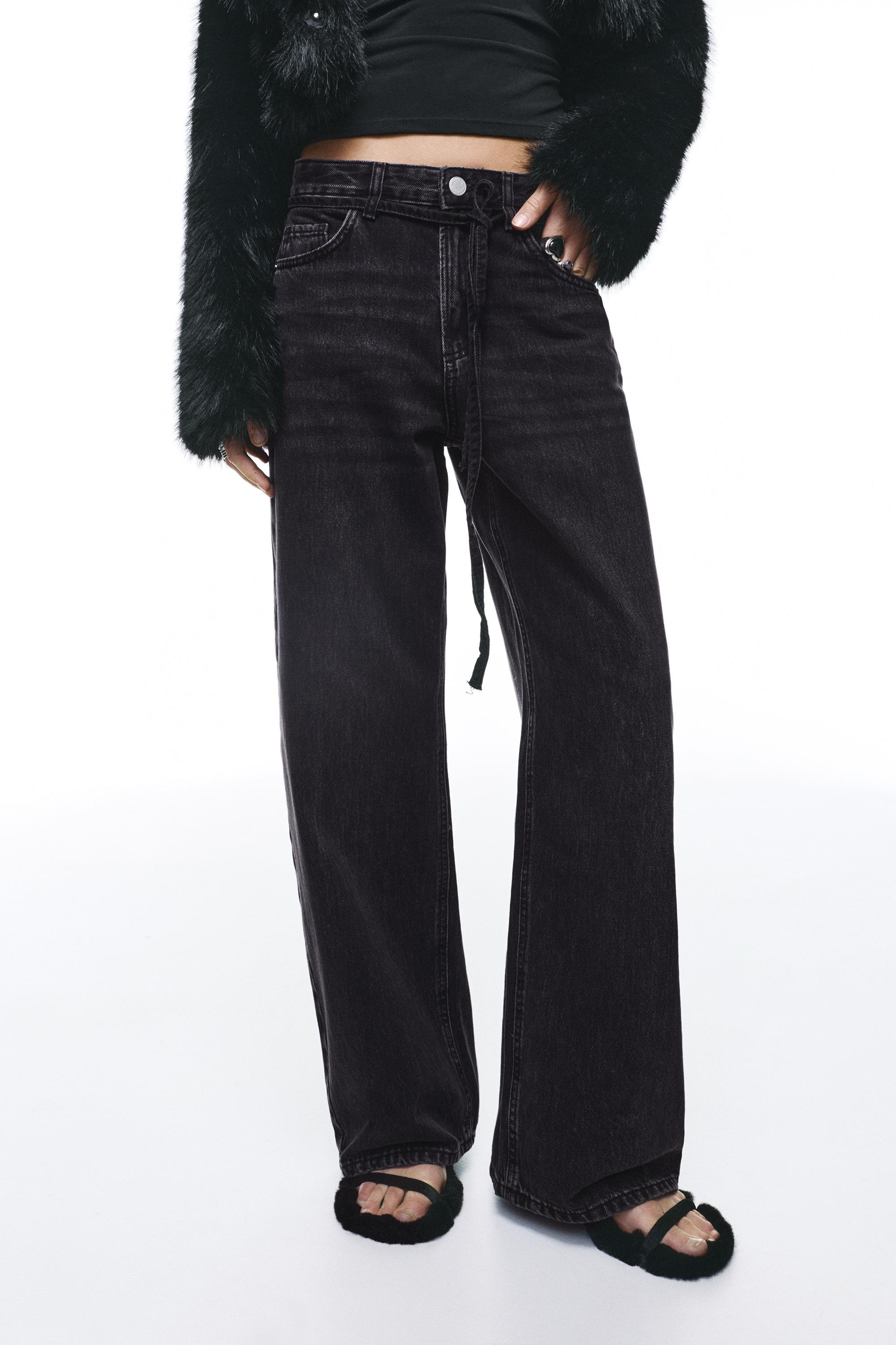 Bağcıklı baggy jean - Görsel 20