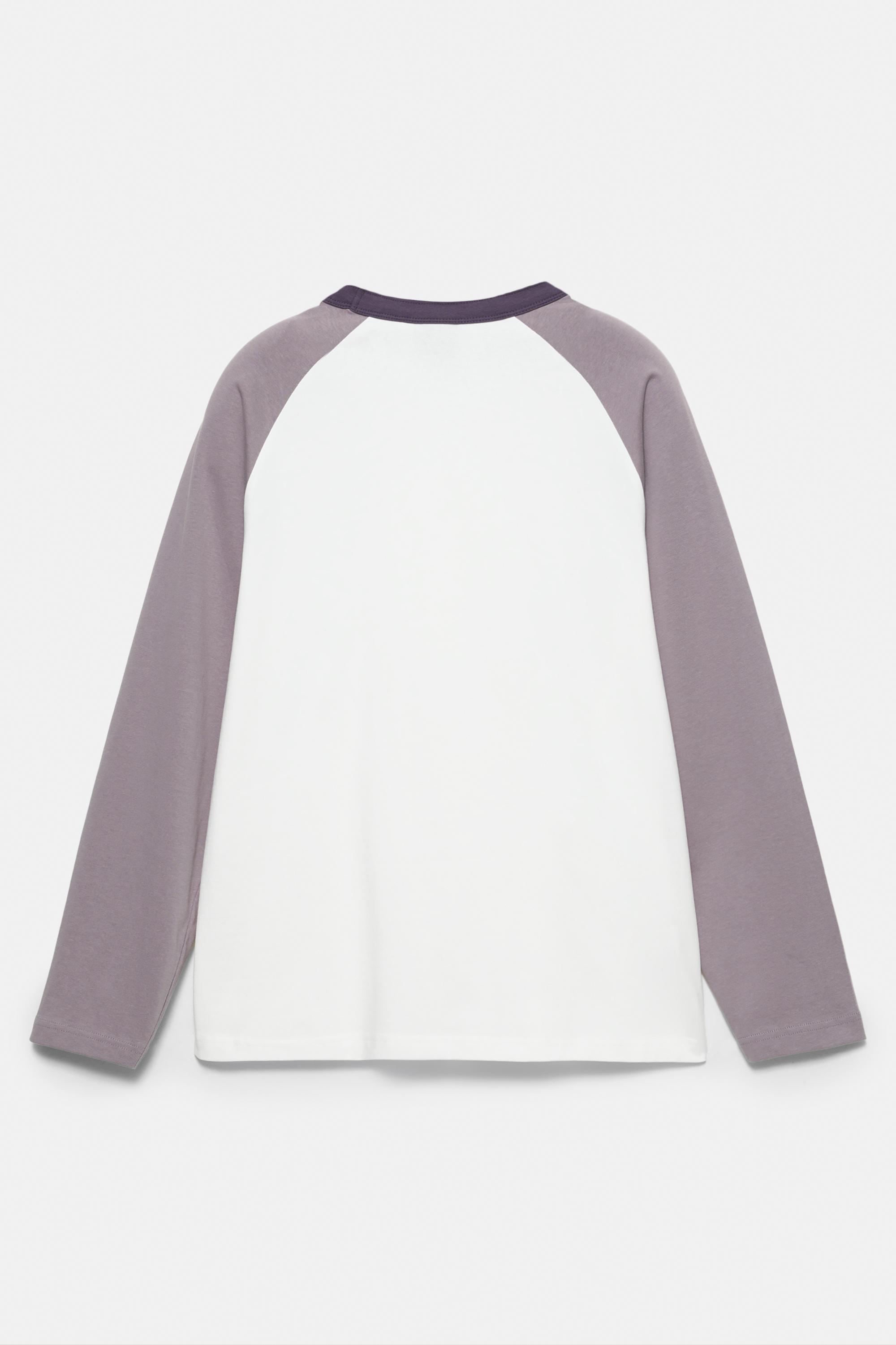 Reglan kol uzun kollu t-shirt - Görsel 18