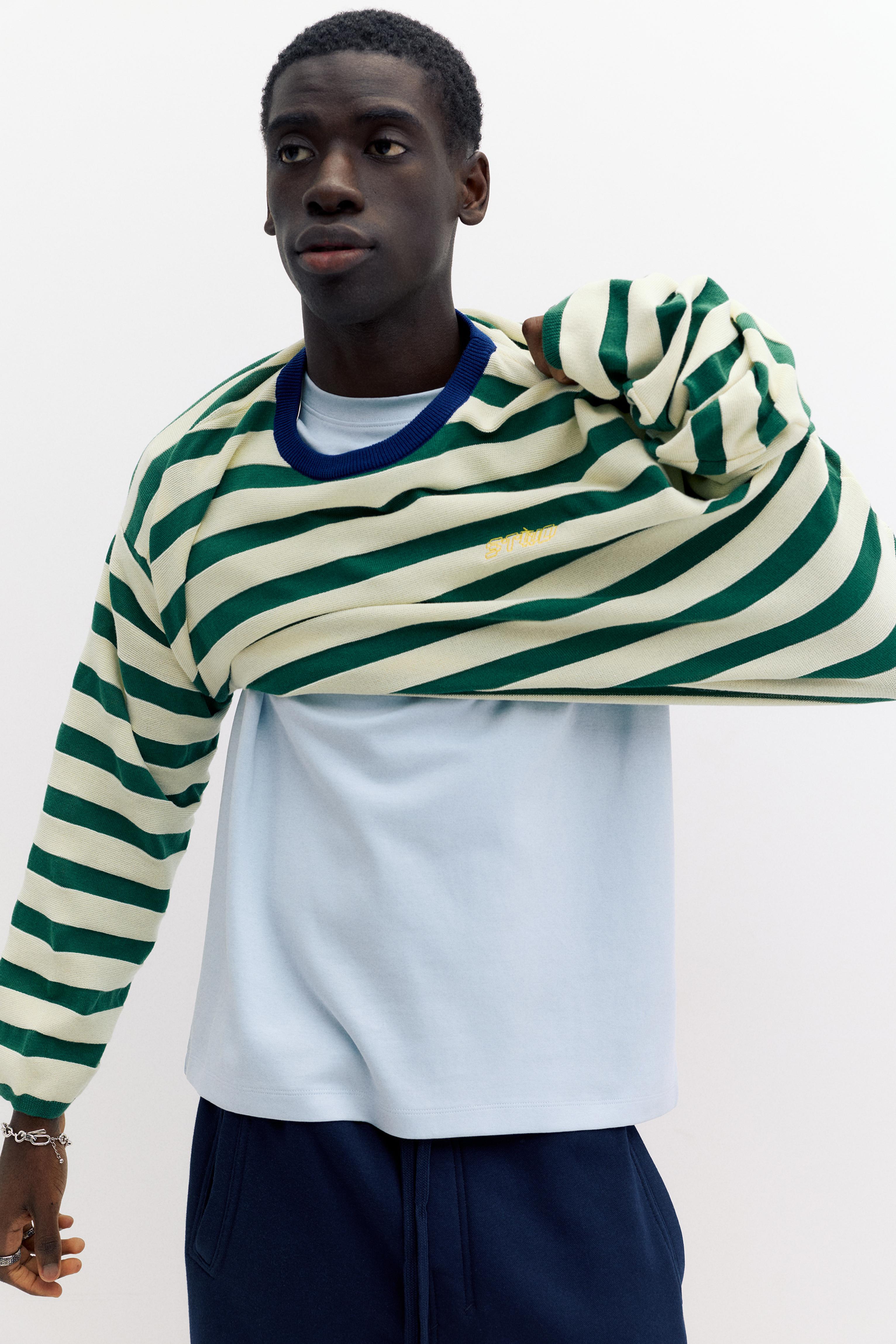 Boxy T-shirt — Blue