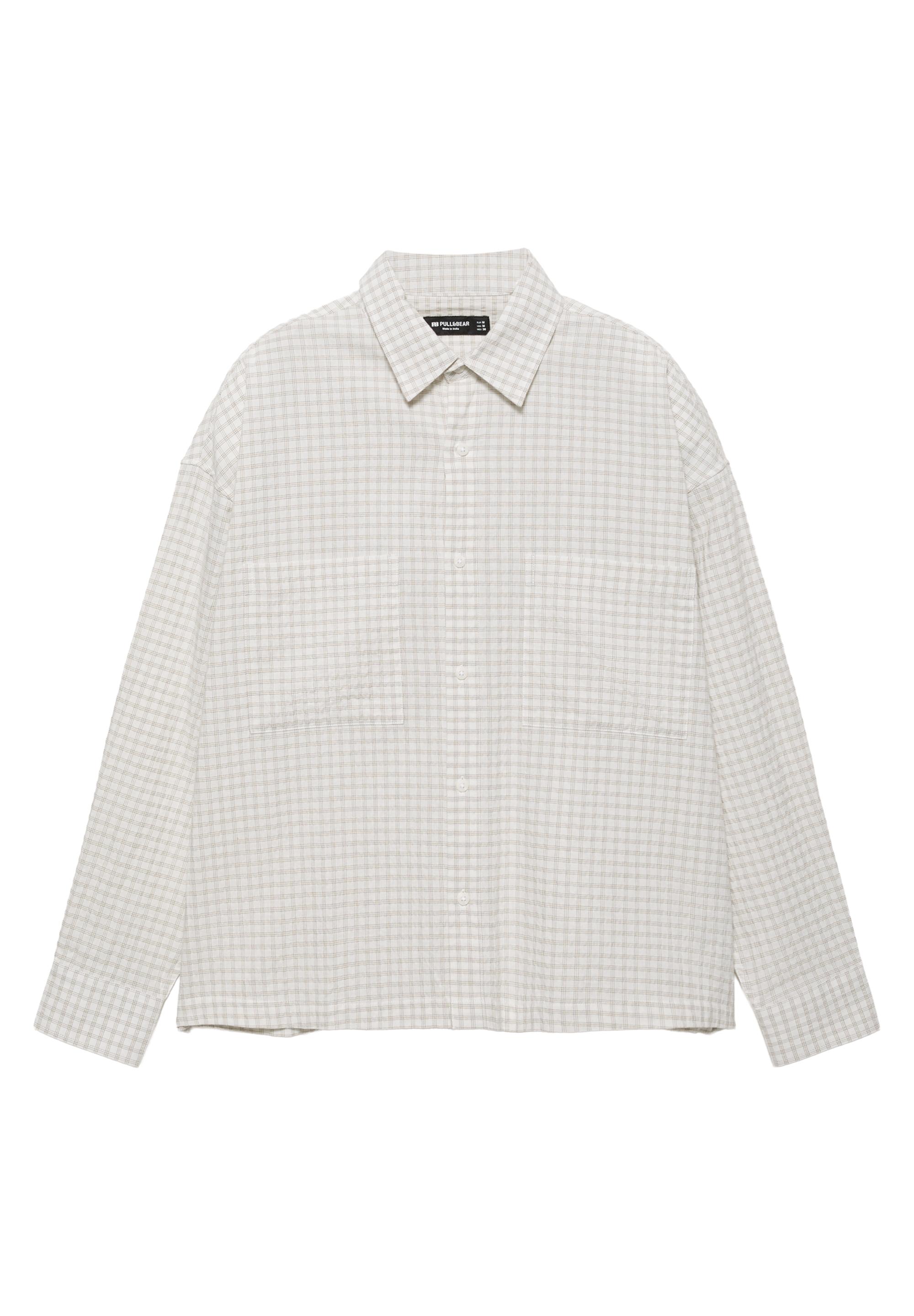 Cepli uzun kollu gömlek - Görsel 2