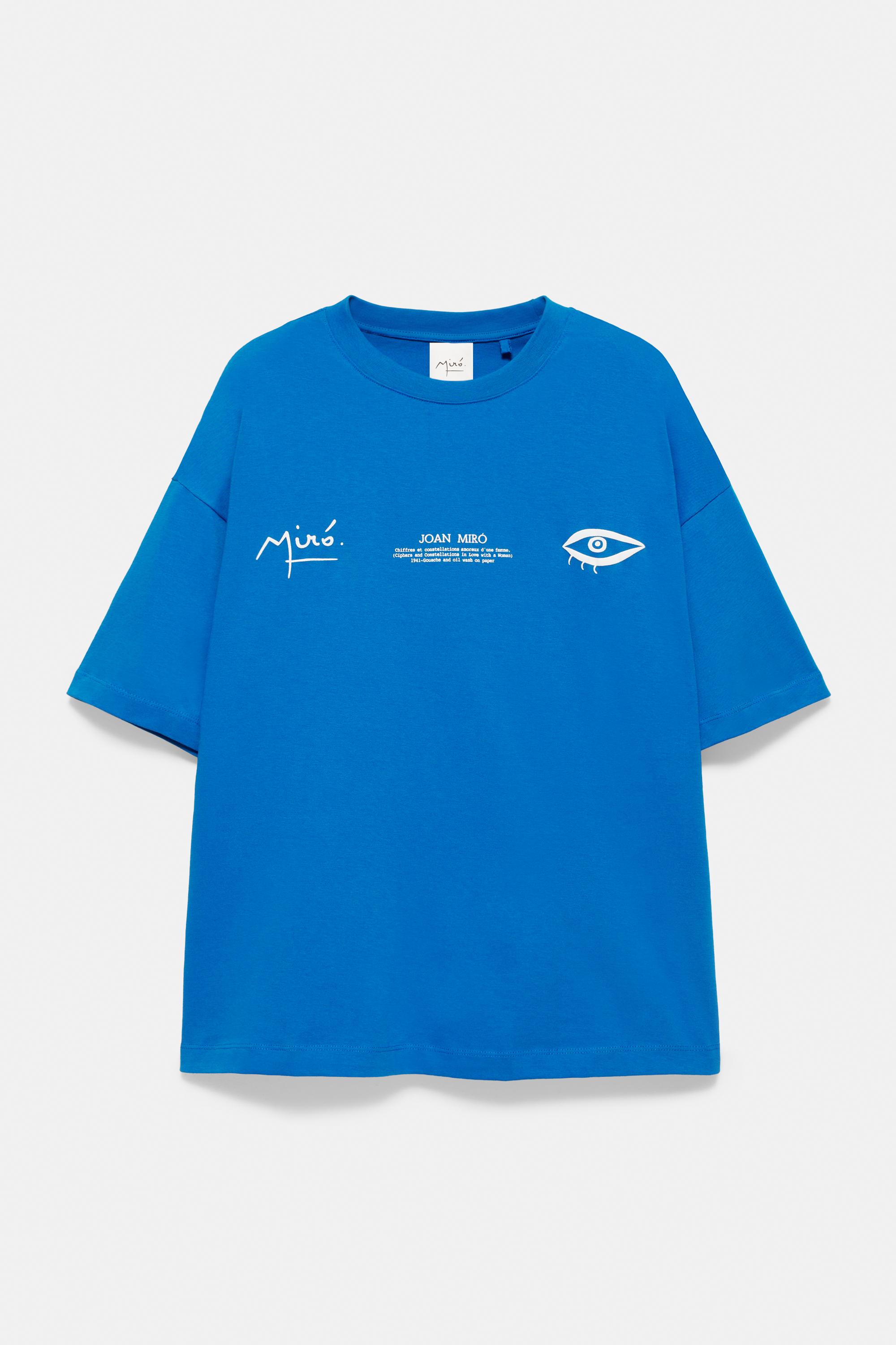 Miró relaxed fit T-shirt — Deep blue