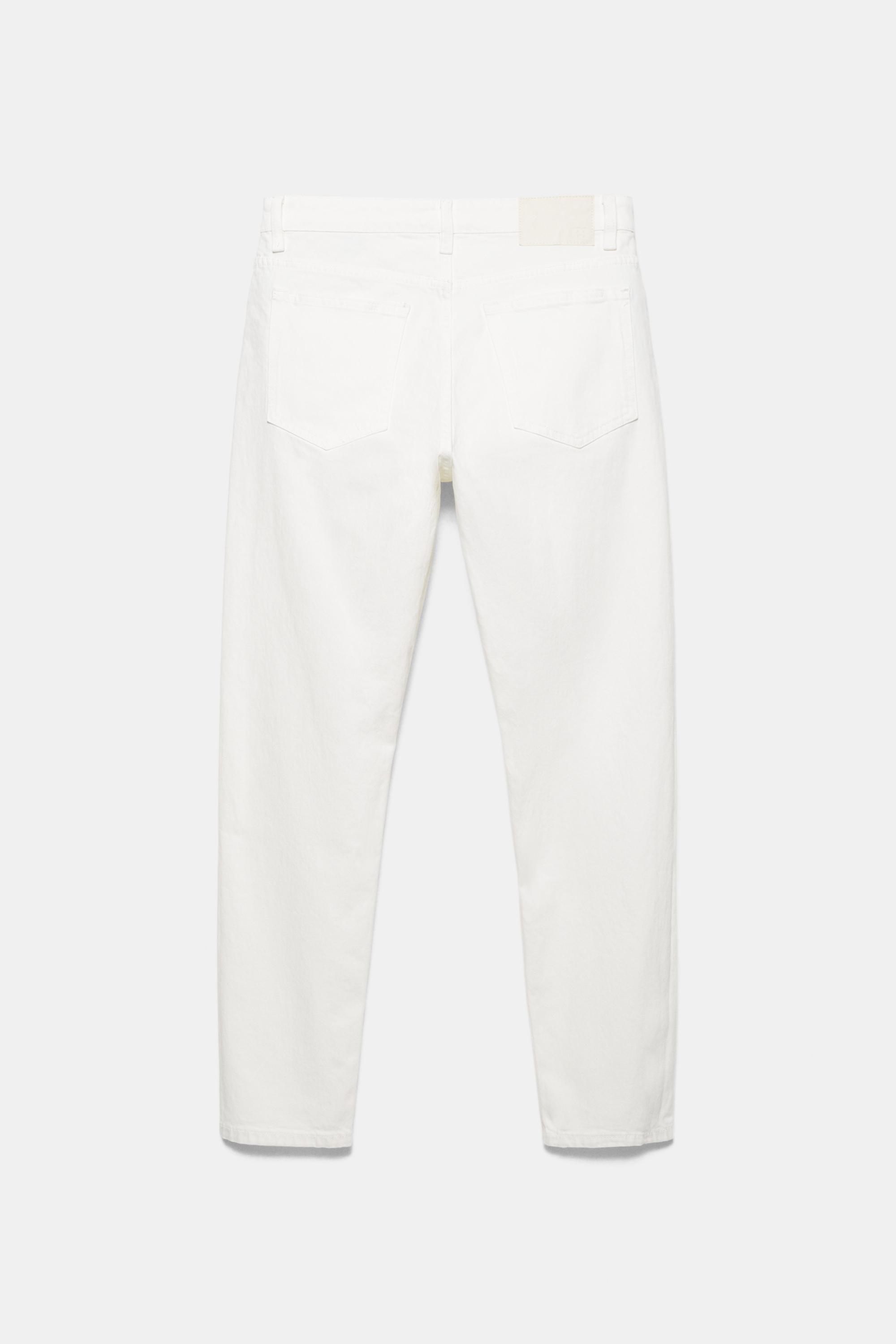 Slim fit jeans — Off white