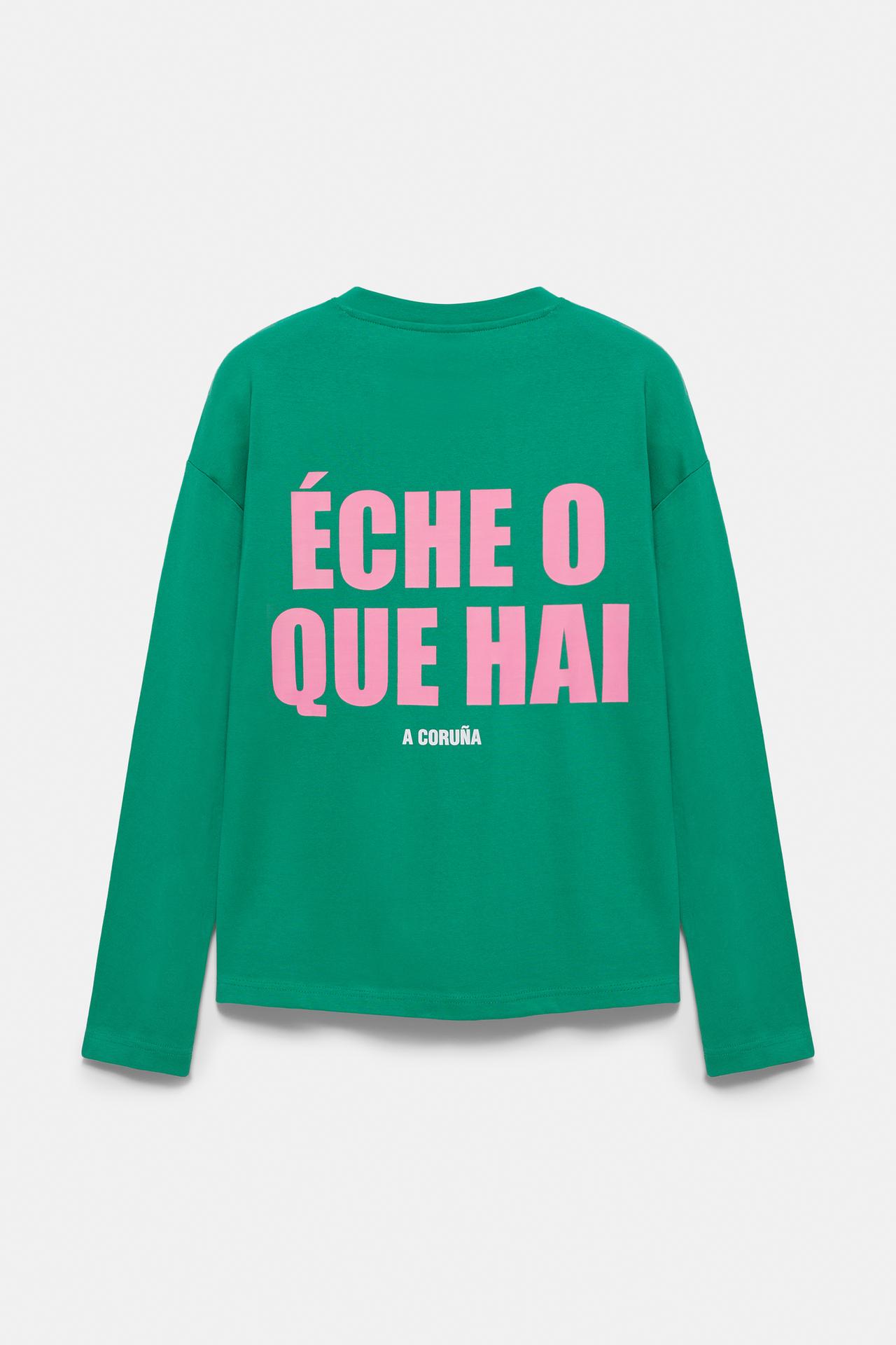 The Corner slogan T-shirt — Green