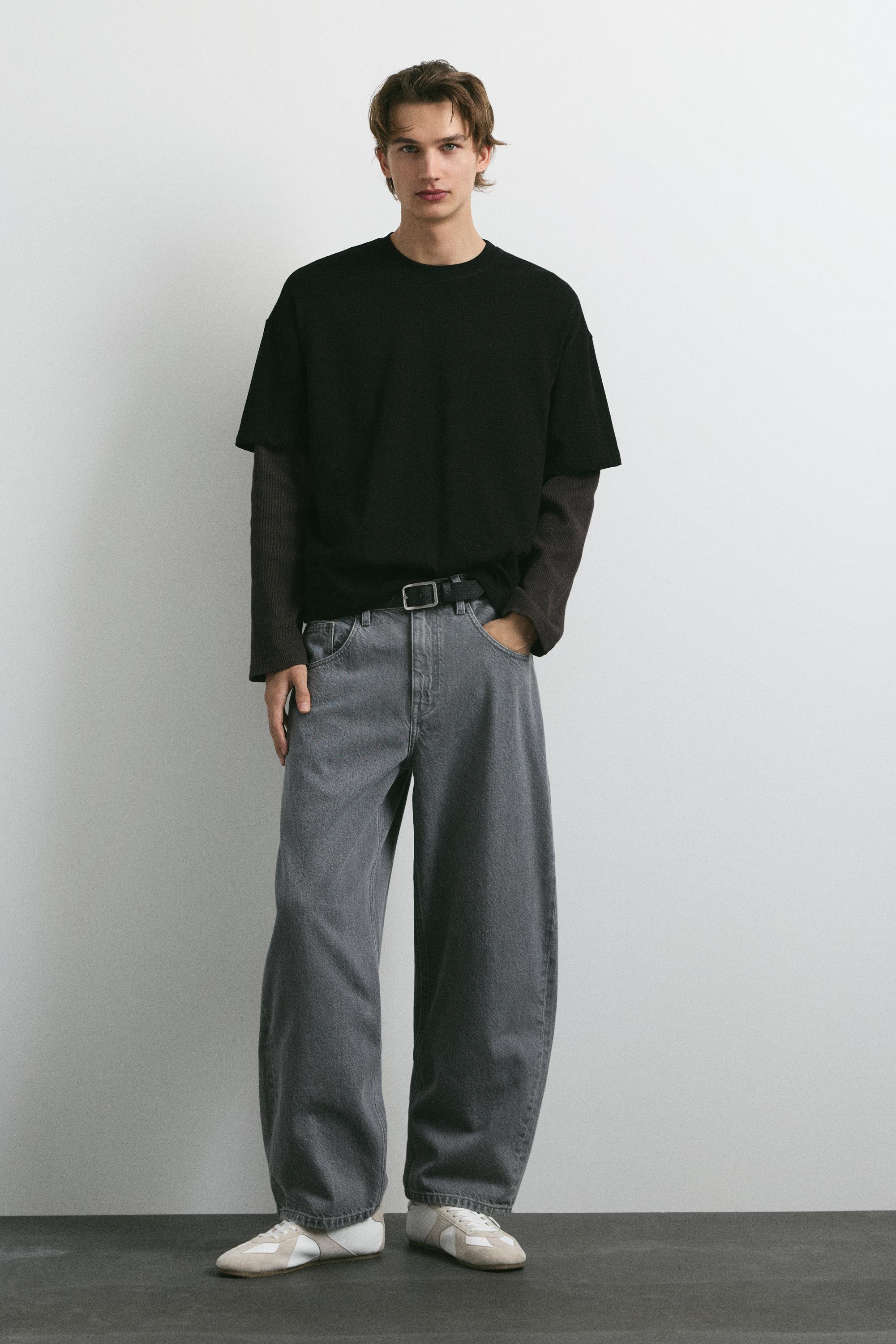 Pull&Bear Barrel jean görsel 5