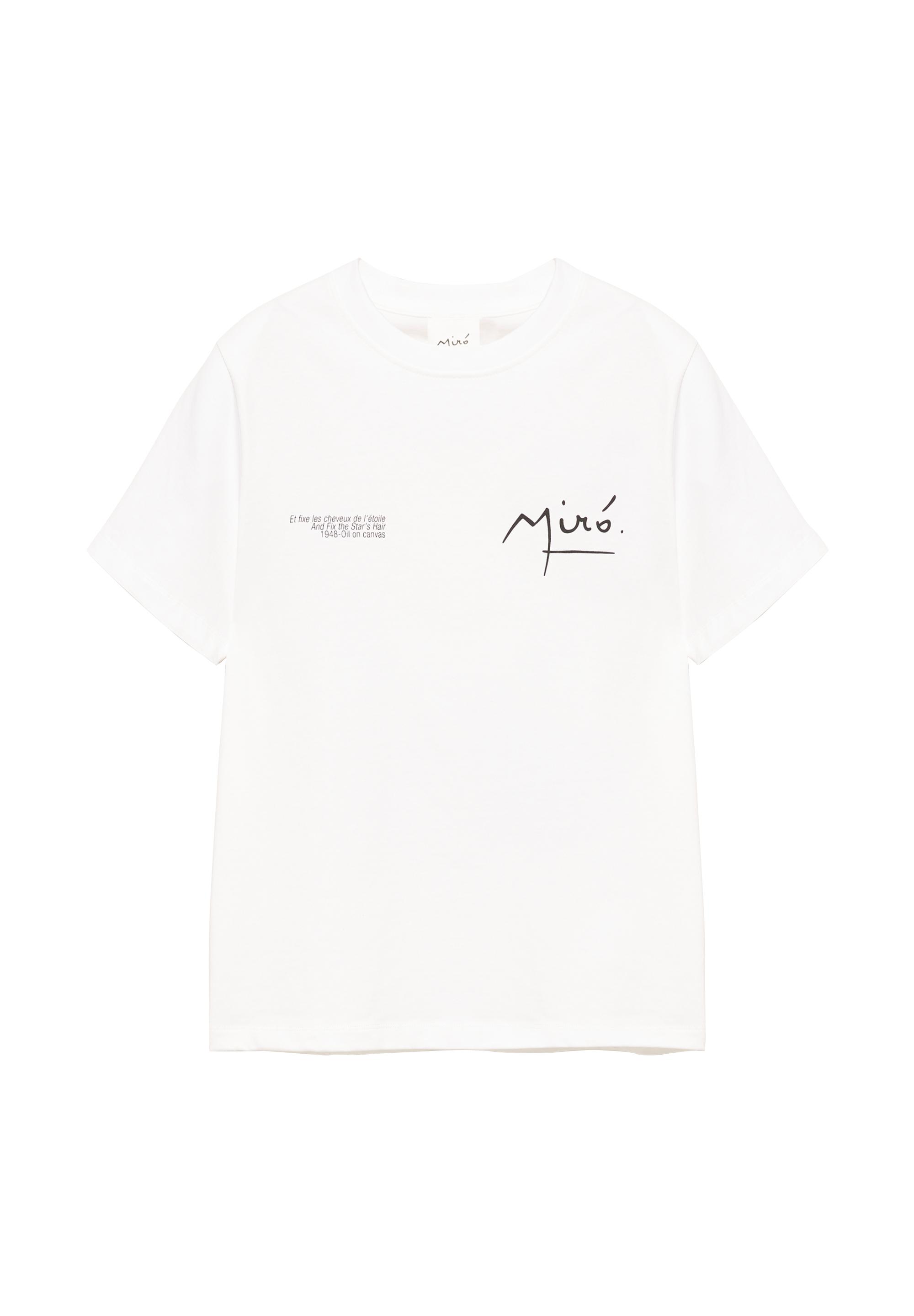 Joan Miró short sleeve T-shirt — White