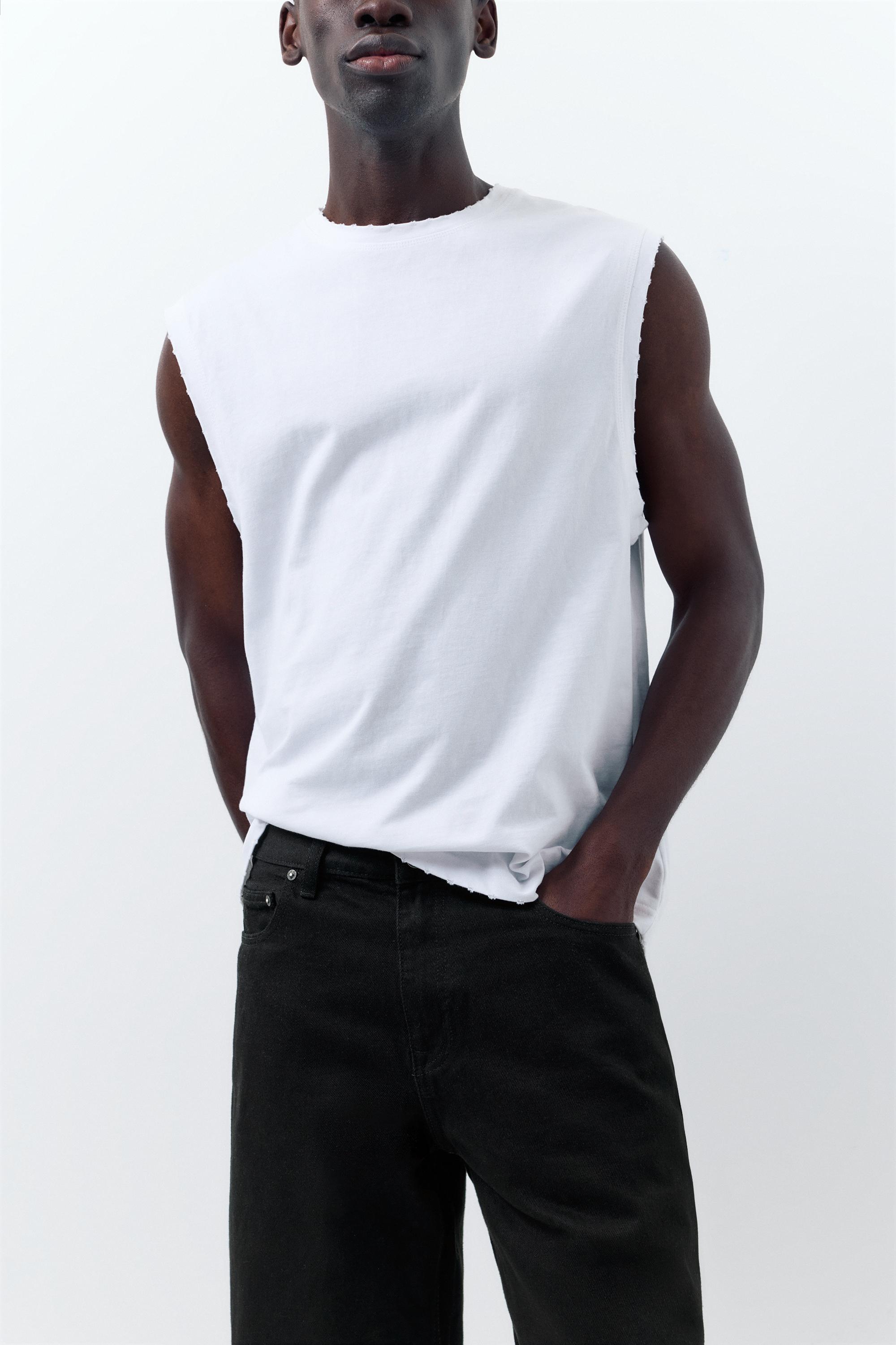 Standard denim Bermuda shorts — Black