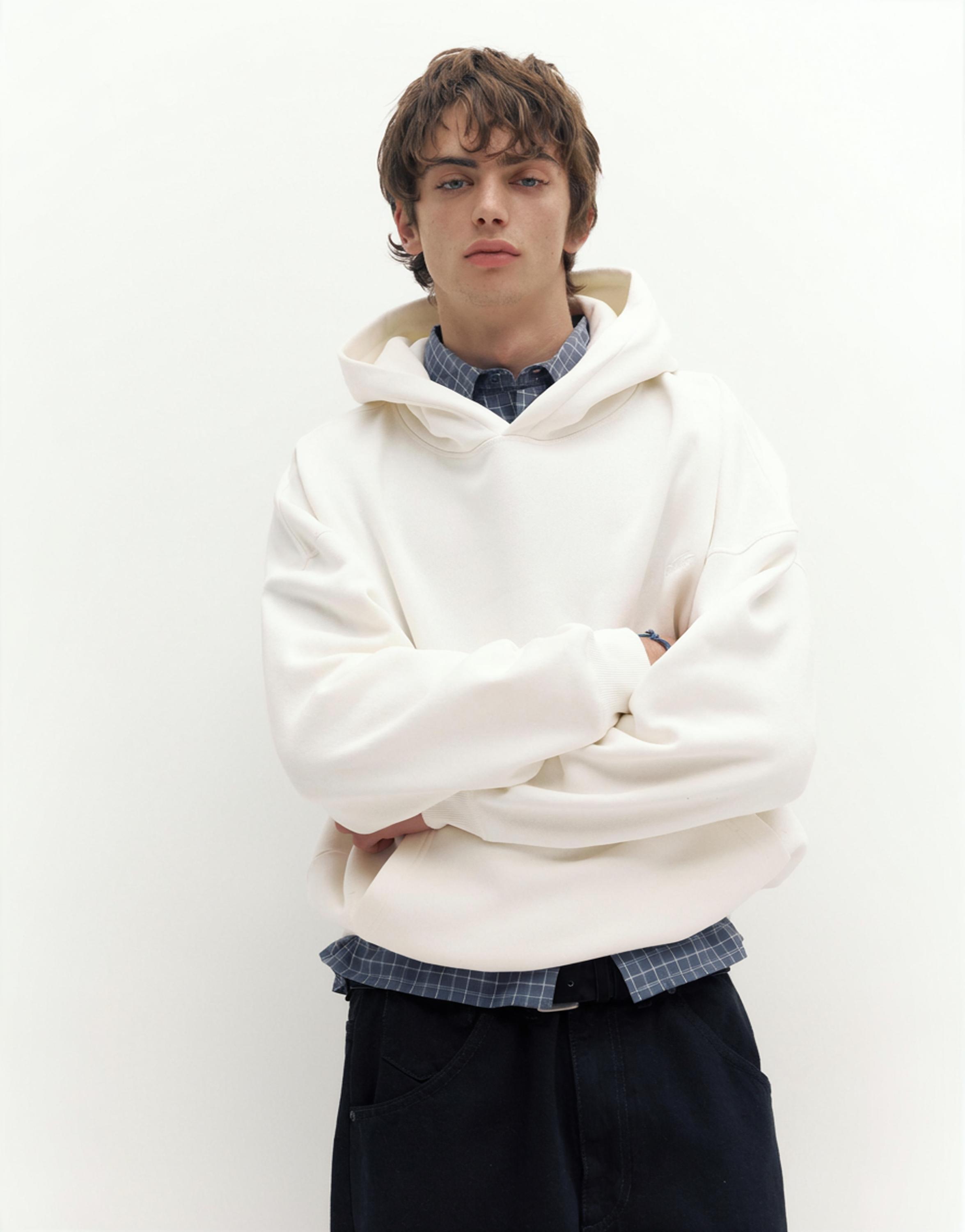 STWD İşlemeli kapüşonlu sweatshirt - Görsel 66