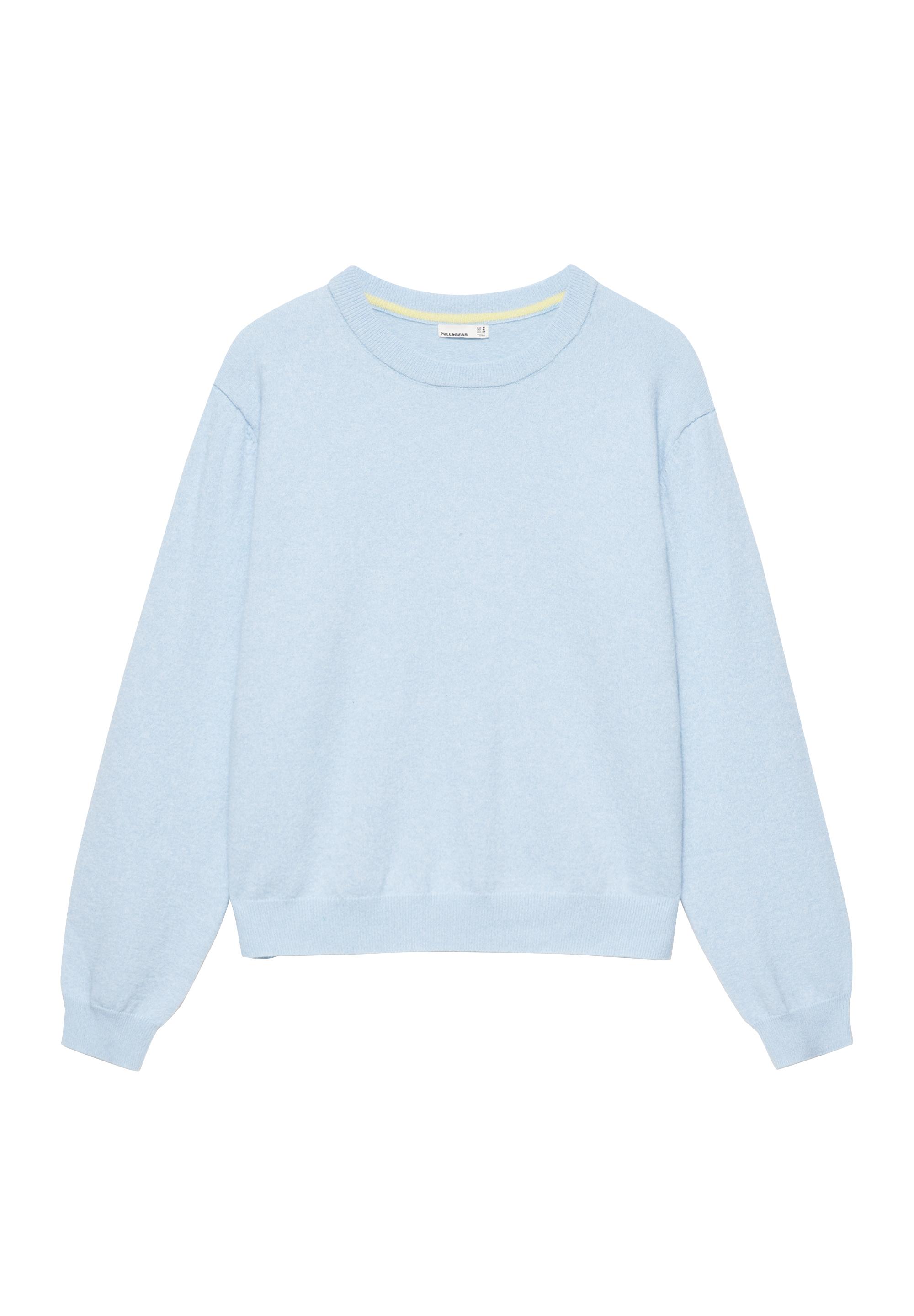 Soft knit jumper — Pale sky blue